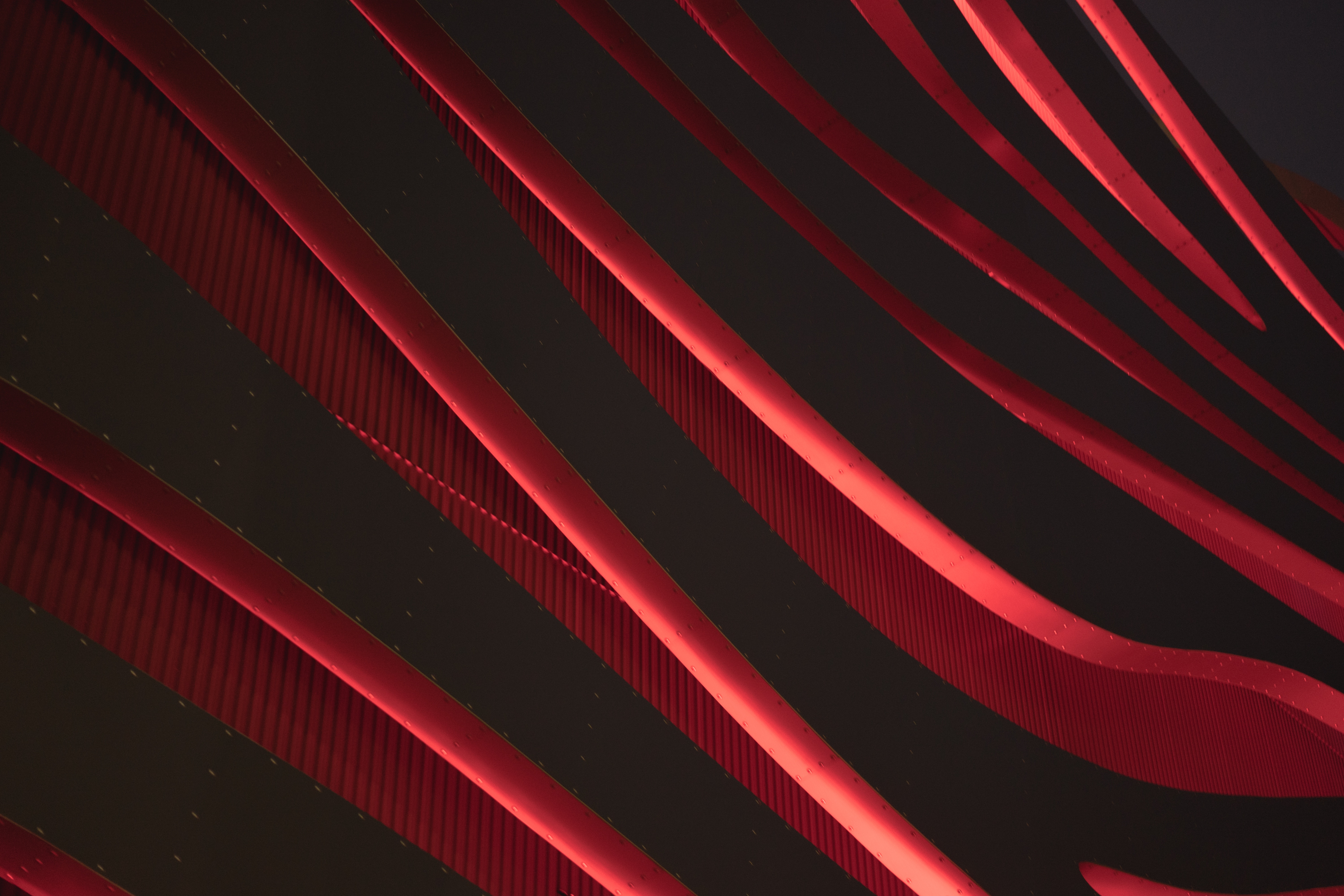 6000x4000 red, neon, HD background, wallpaper, amazing wallpaper, abstract, pattern, pretty background, wallpaper, los angeles, wallpaper hd, line, shadow, Free picture, museum, architecture, color, petereson, background, HD wallp