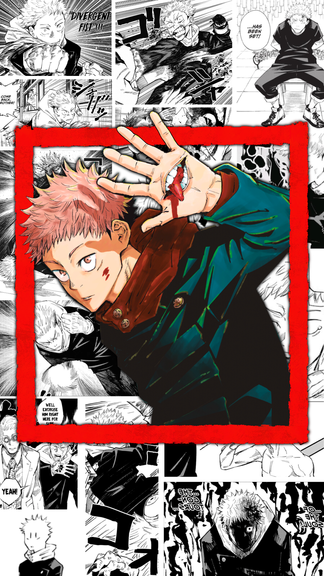 Yuji and Todo wallpaper