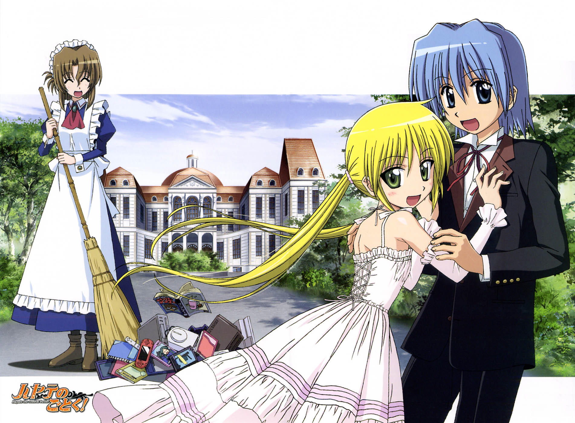 Hayate no gotoku! ideas. hayate, anime, japanese video games