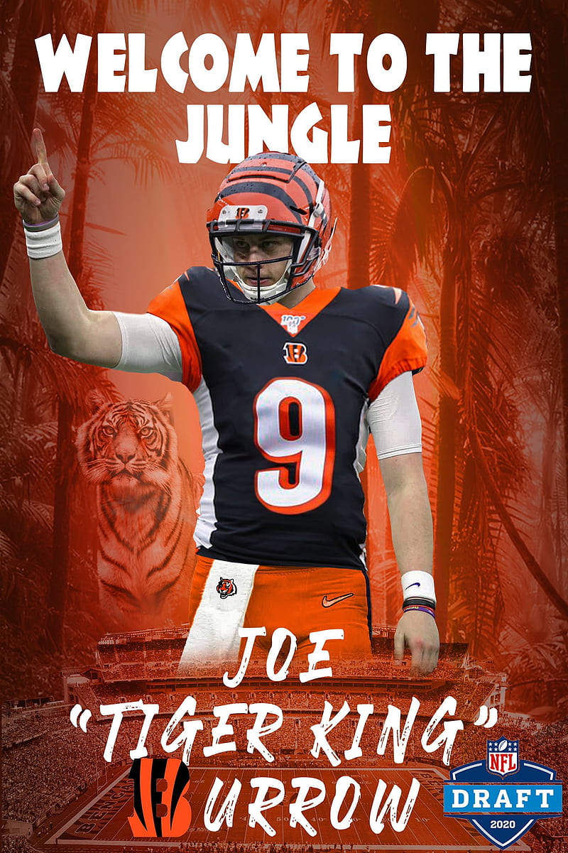 joe burrow bengals wallpaper