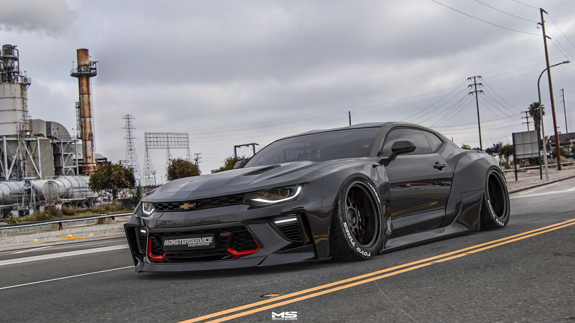Chevrolet Camaro Bodykit Monsterservice