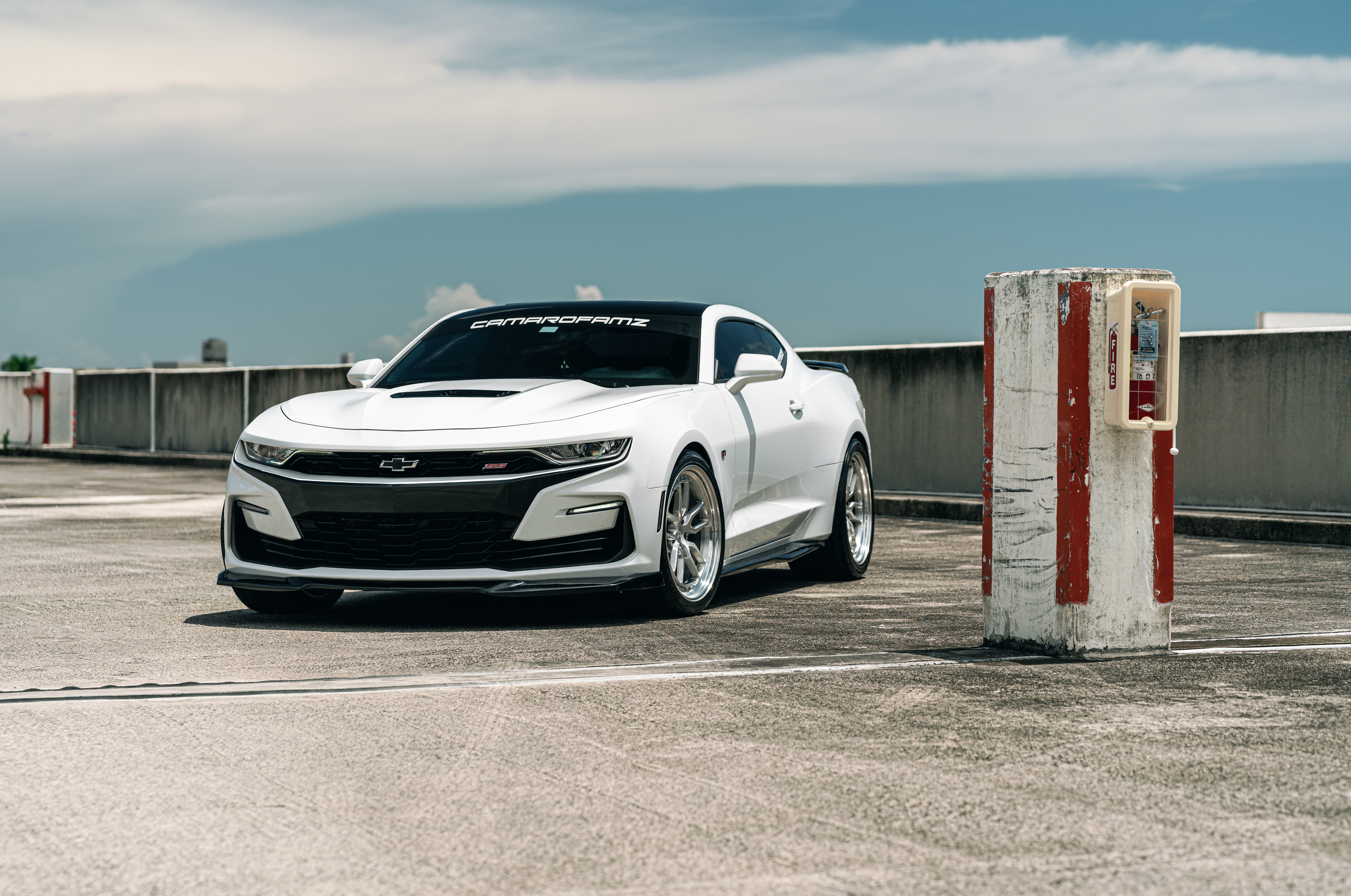 Chevrolet Camaro Wallpaper 4K, White cars, 5K, 8K, Cars