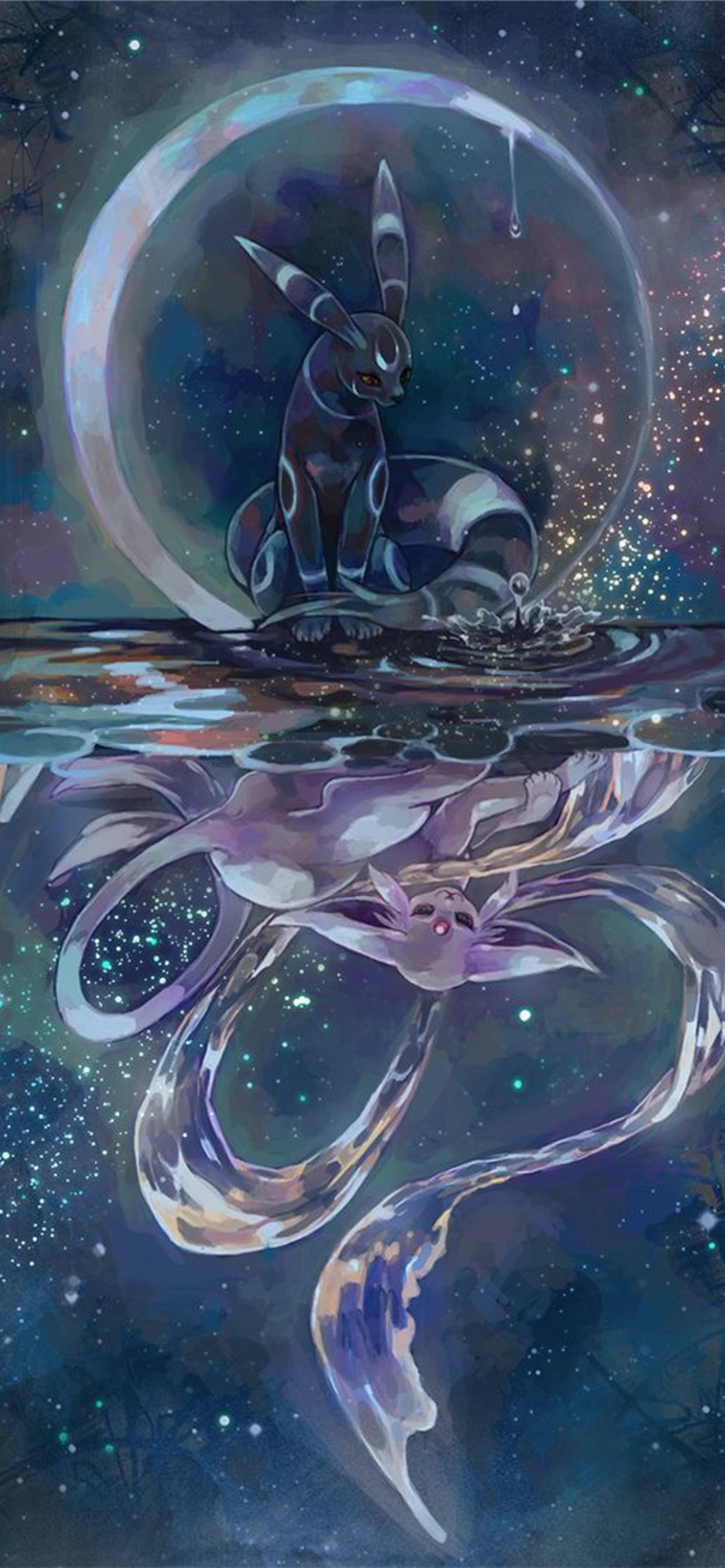 Best Umbreon HD iPhone HD Wallpaper