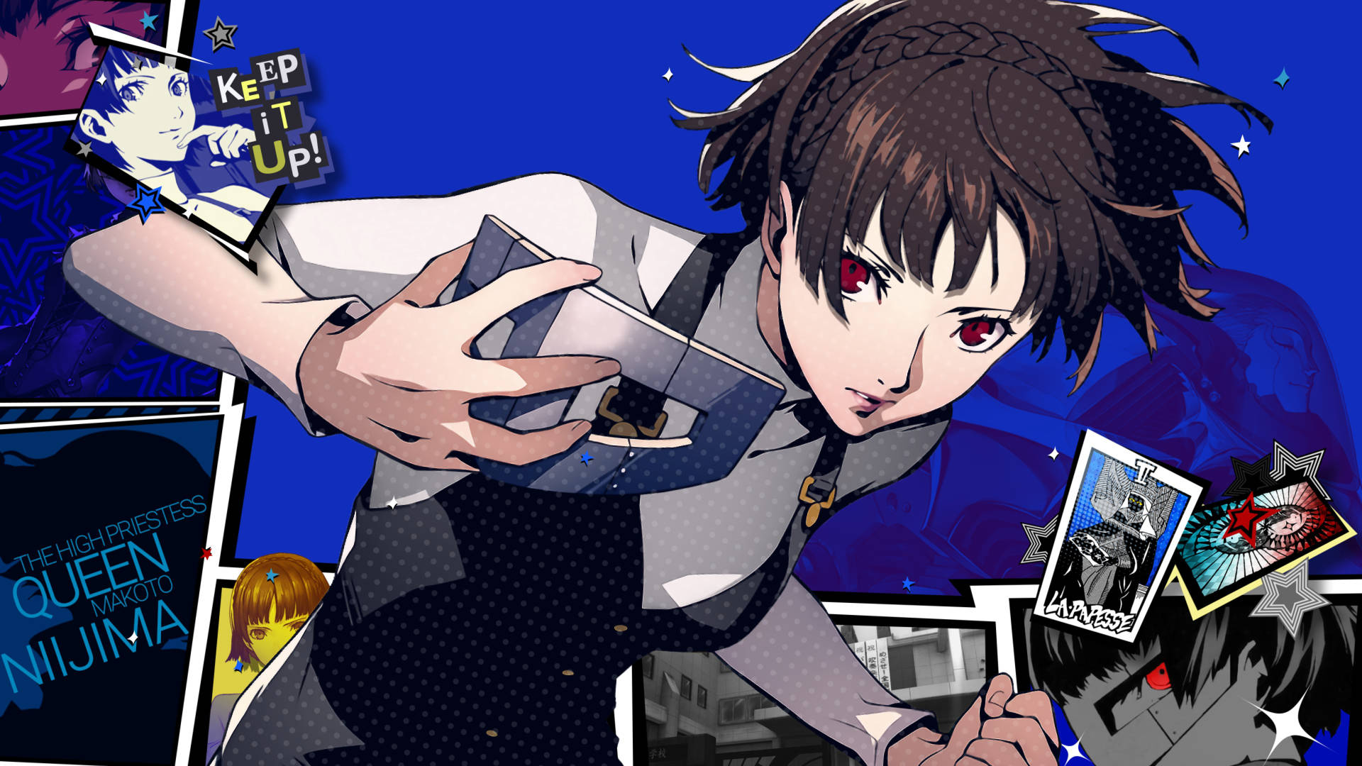 Download Persona 5 Makoto Niijima Phantom Thief Wallpaper