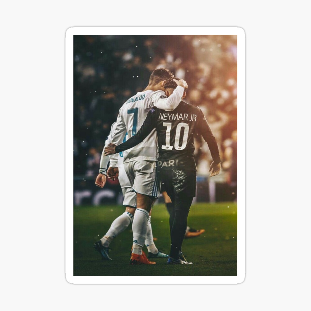 Neymar and Ronaldo Poster