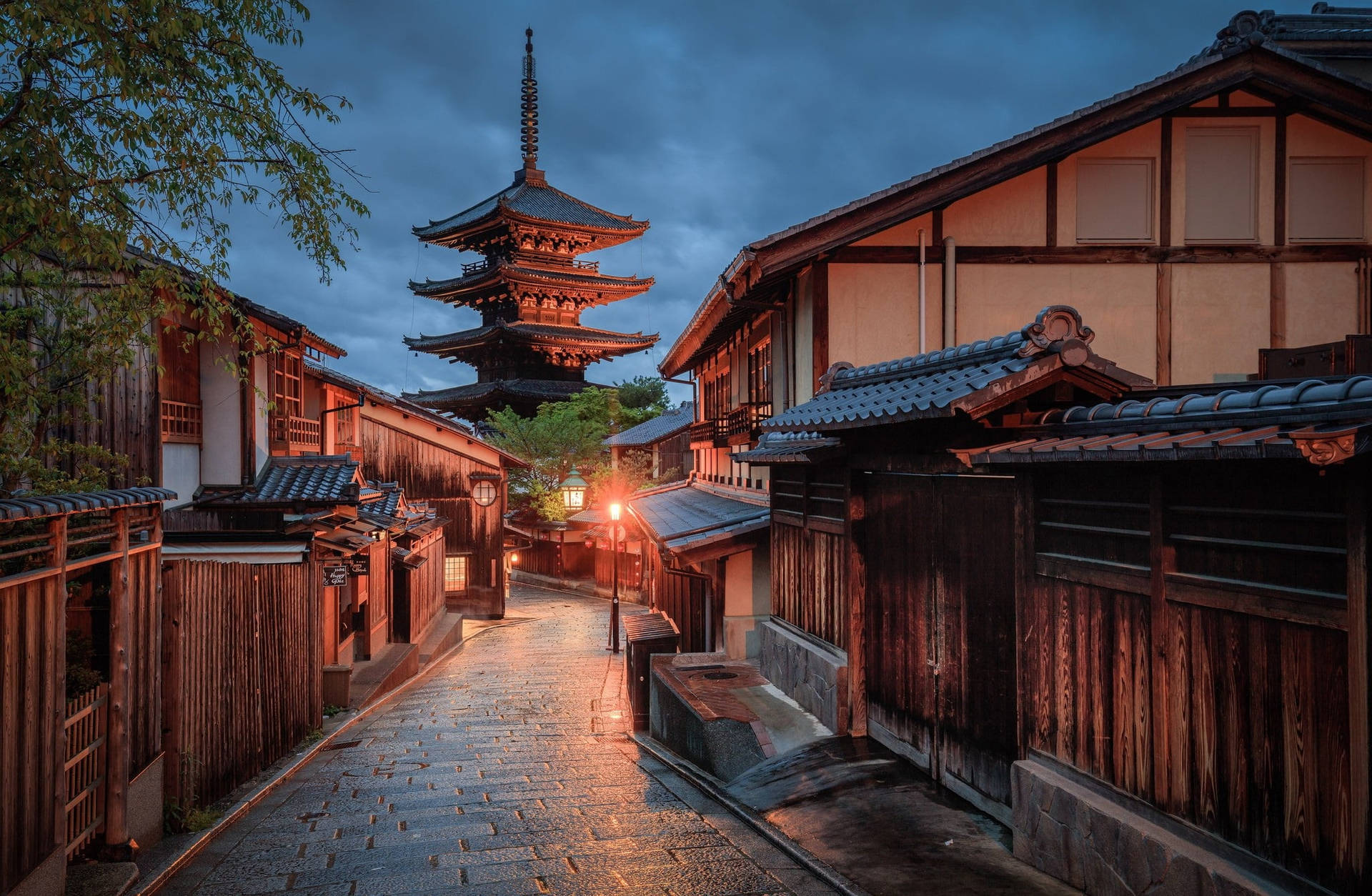 Download Evening Kyoto Japan 4k Wallpaper