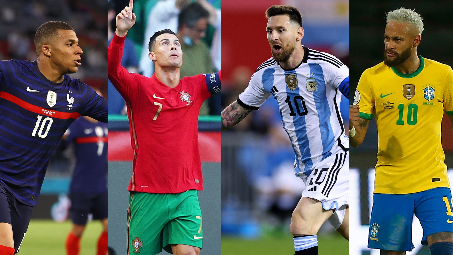 Cristiano Ronaldo, Lionel Messi, Neymar or Kylian Mbappe? social media stars at the FIFA World Cup Qatar 2022