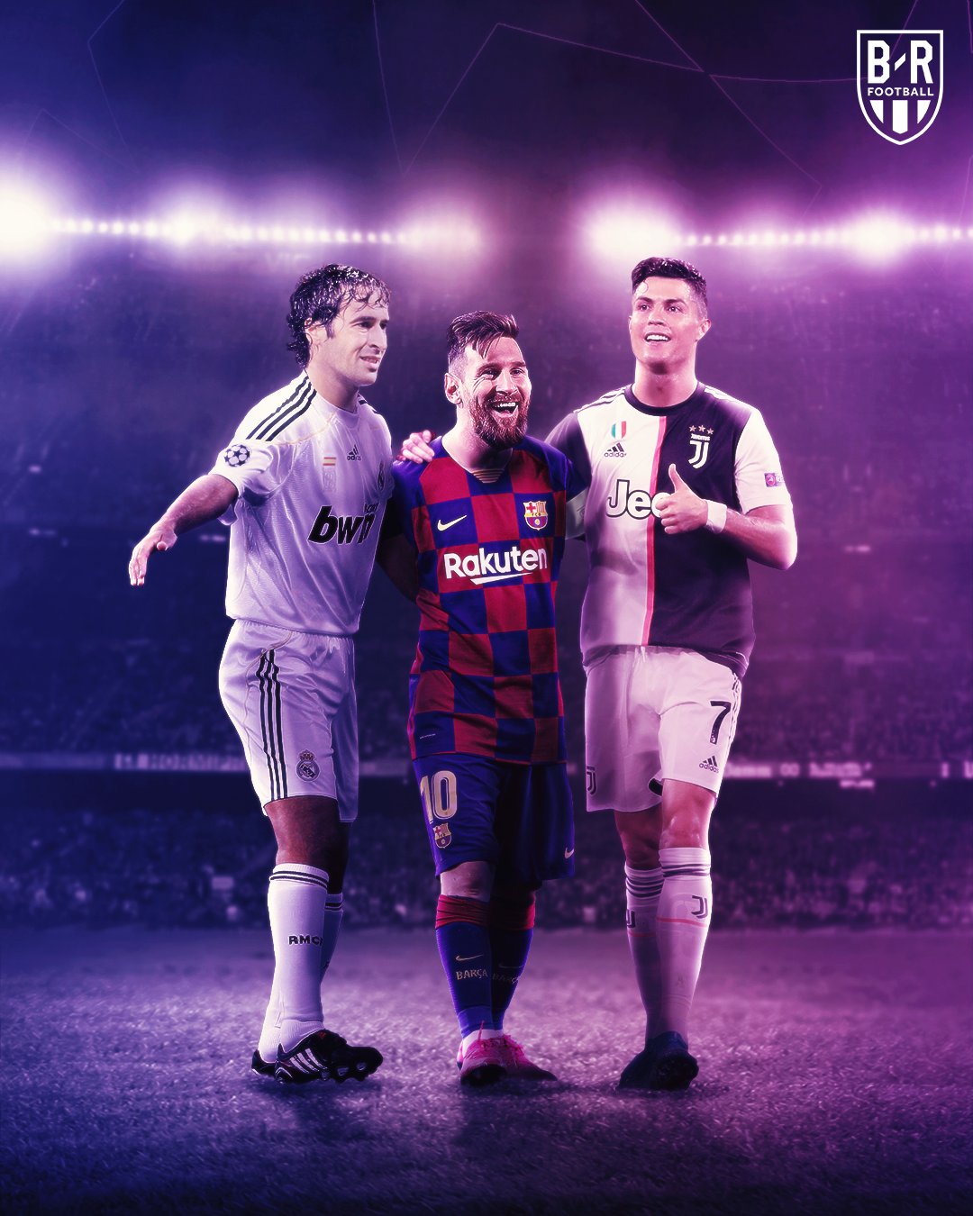Lionel Messi joins Raul and Cristiano