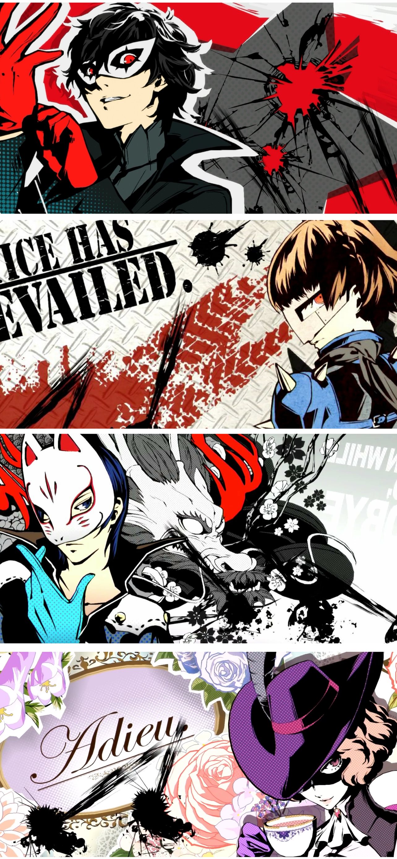 Latest Persona 5 iPhone HD Wallpaper