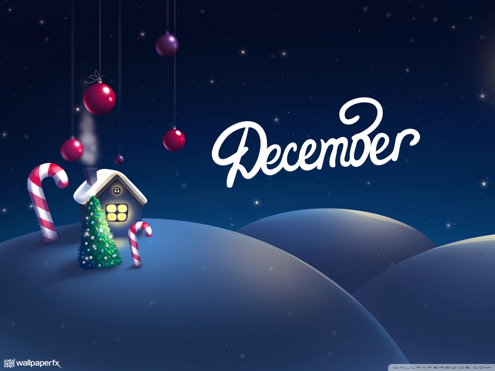 December The Christmas Month Ultra HD Desktop Background Wallpaper for 4K UHD TV, Tablet