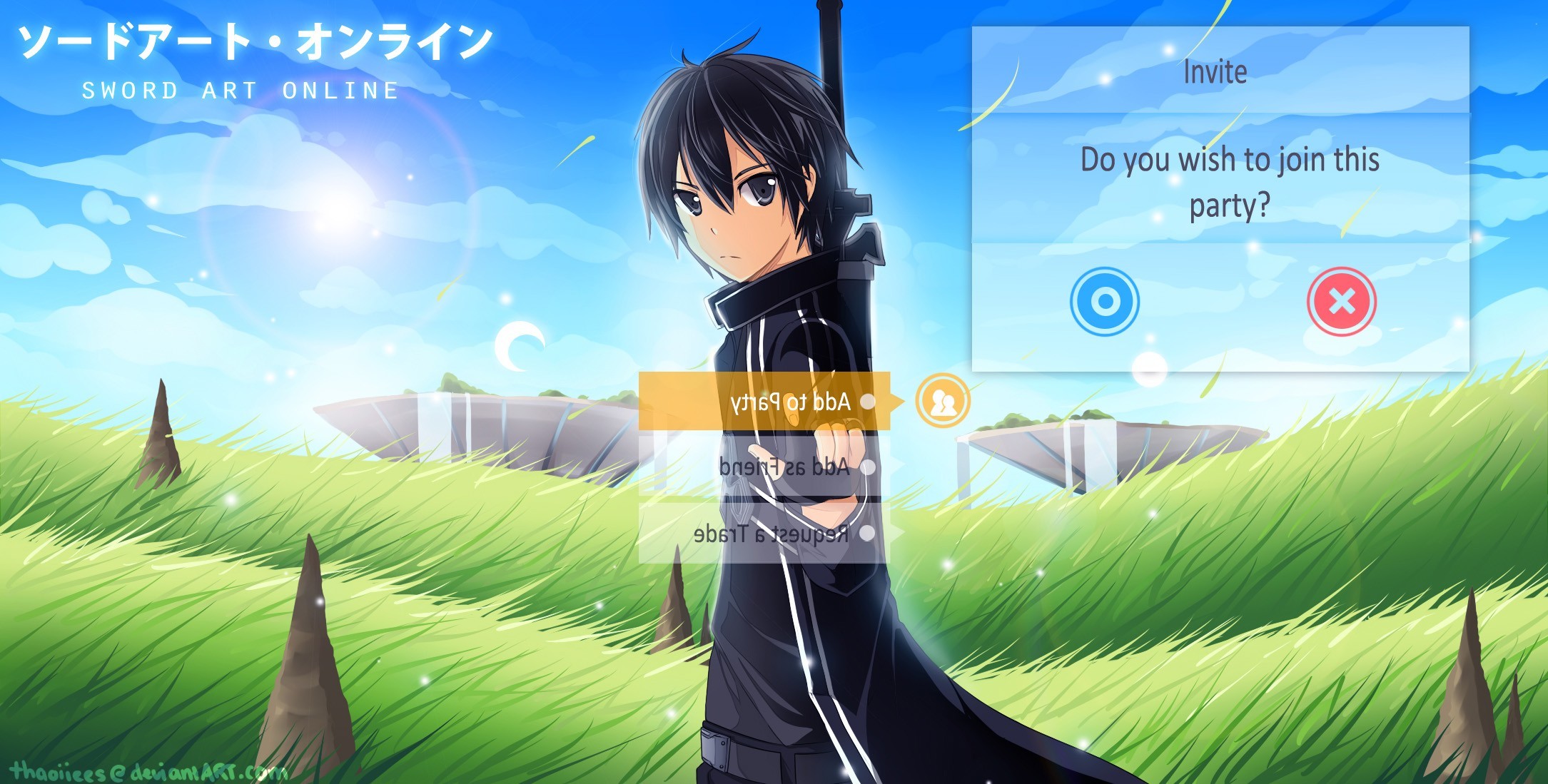 Sword Art Online, Kirigaya Kazuto, Anime Wallpaper HD / Desktop and Mobile Background