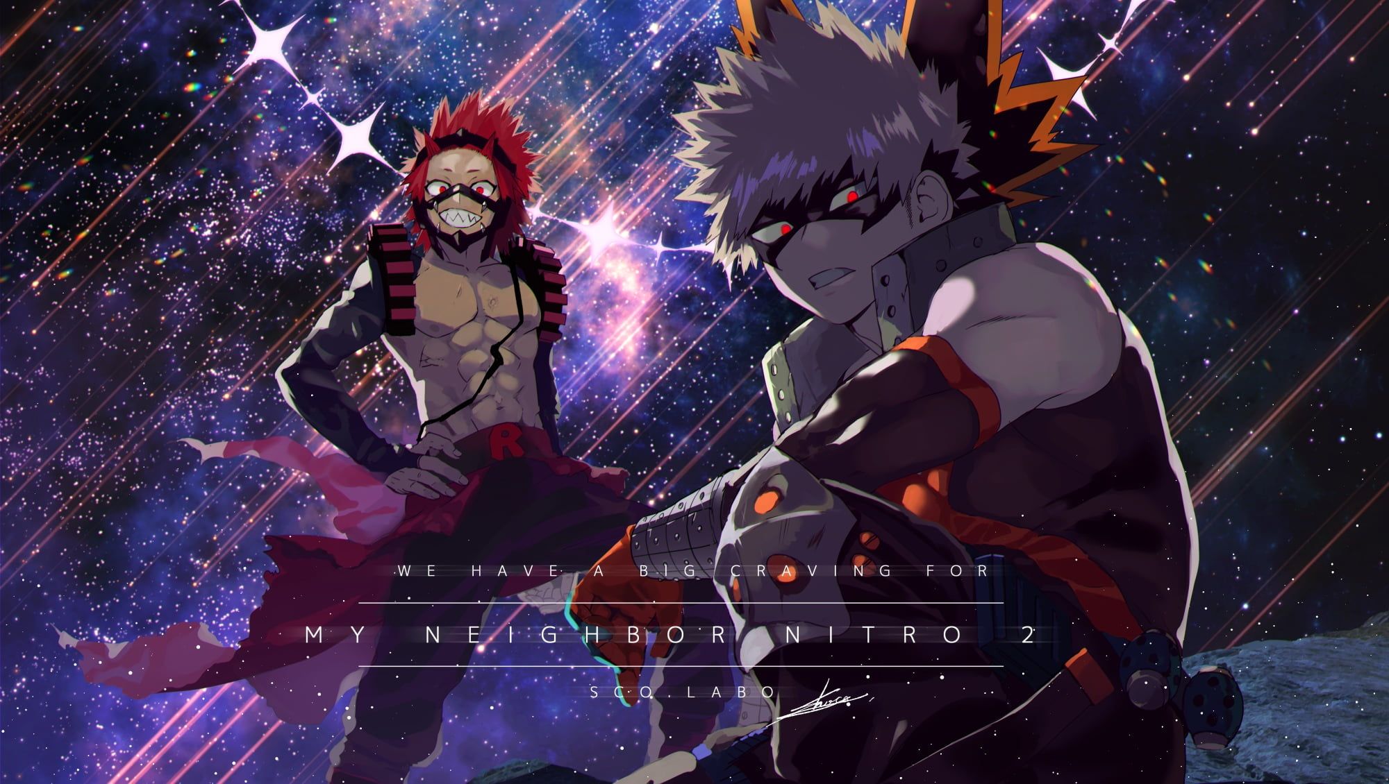 Anime My Hero Academia Eijiro Kirishima Katsuki Bakugou P #wallpaper #hdwallpaper #desktop. Imagenes animadas, Kirishima, Fondos de escritorio