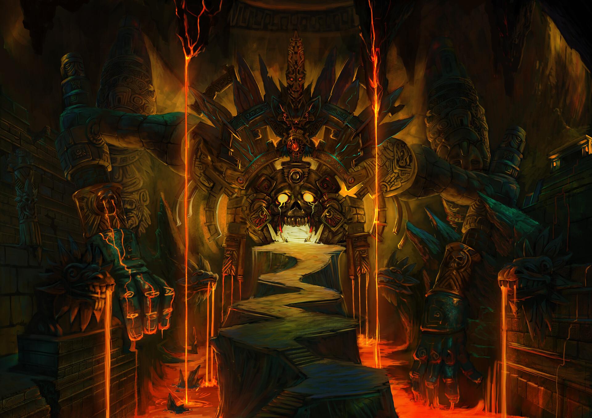 Mictlán Aztec underworld