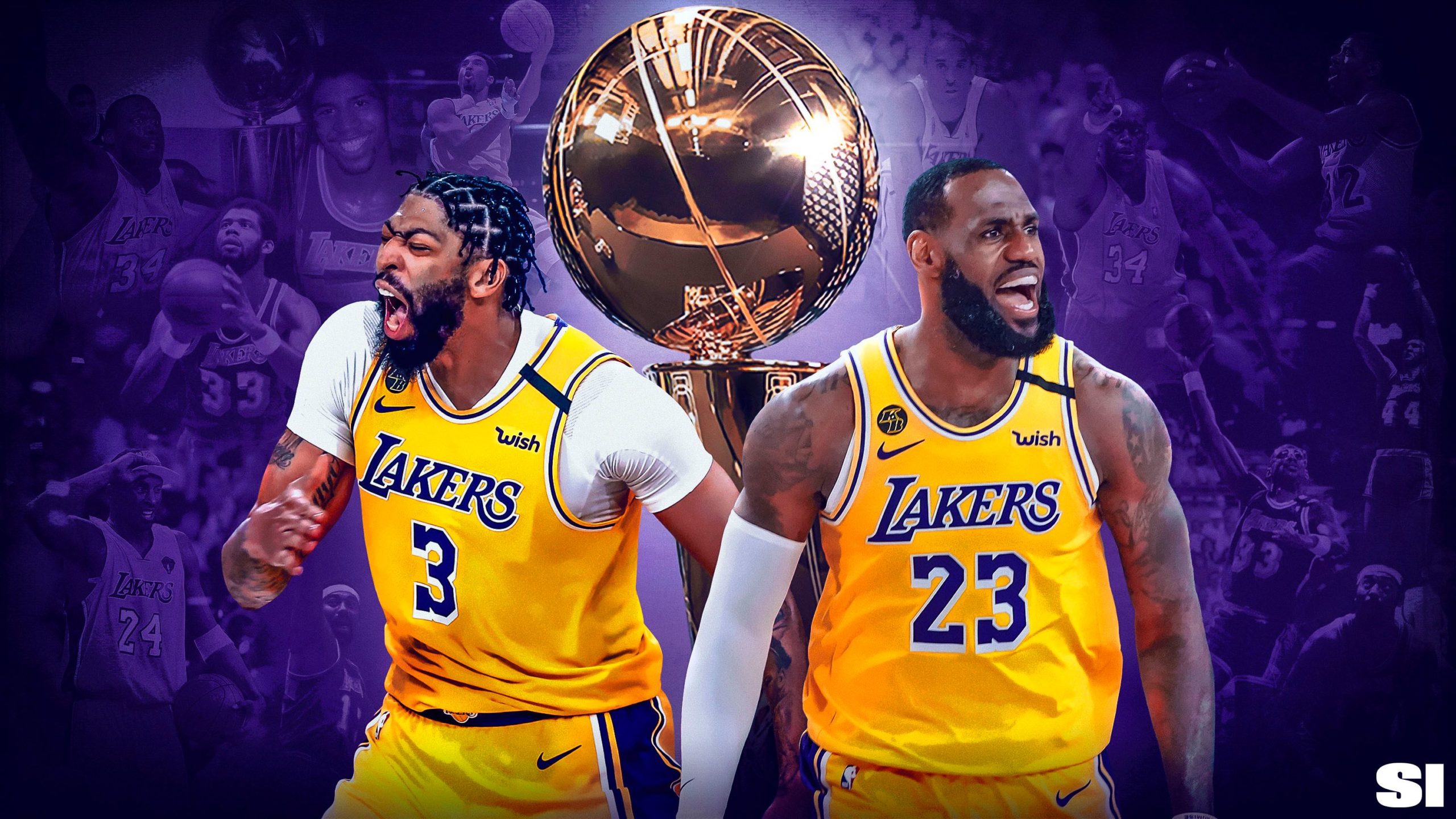 Los Angeles Lakers NBA Champions Wallpaper