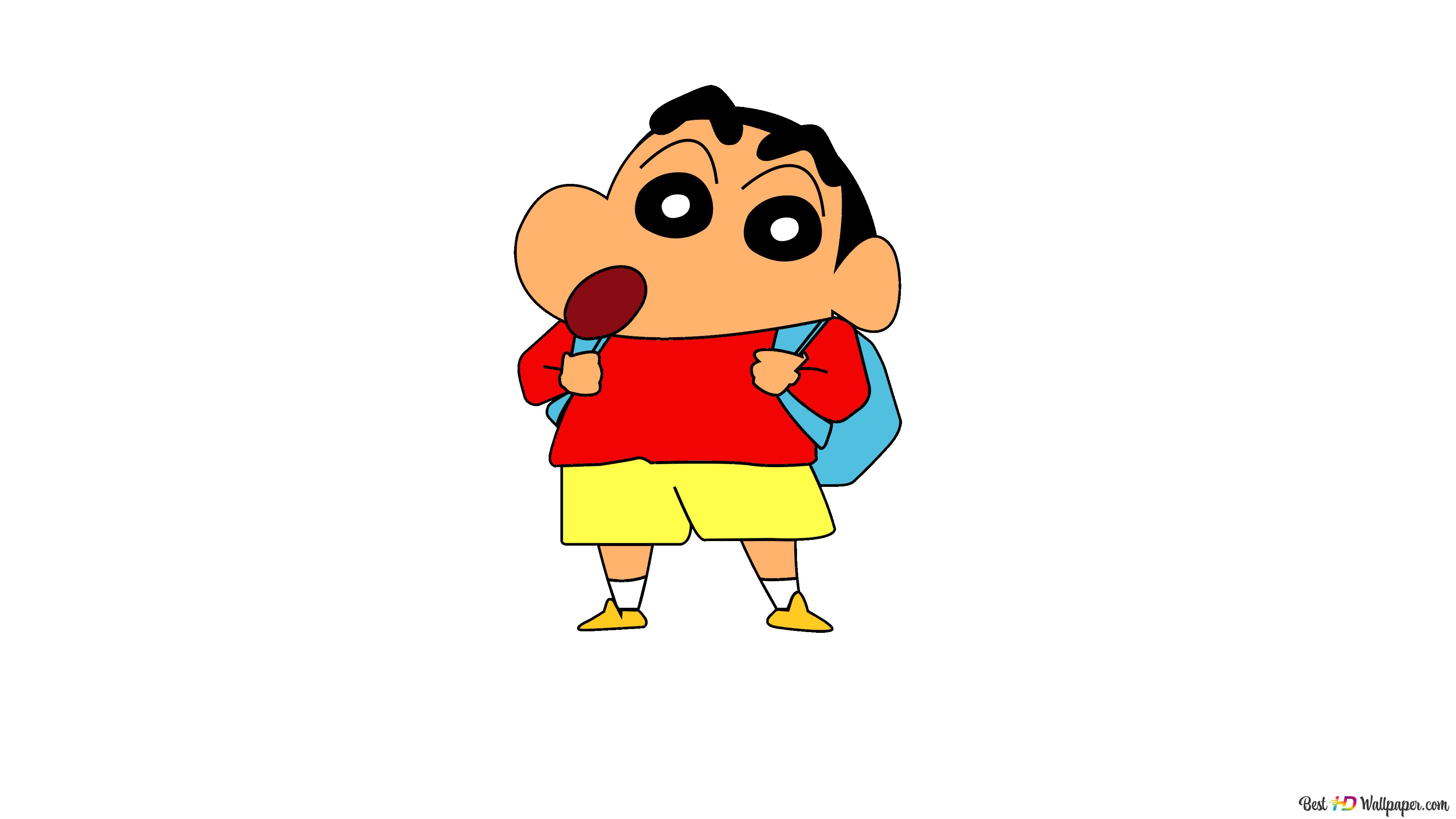 Shinchan drawing 4K wallpaper download