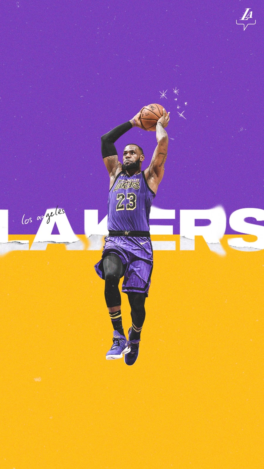 LeBron James mobile Wallpaper, Los Angeles Lakers, NBA Mobile Walls