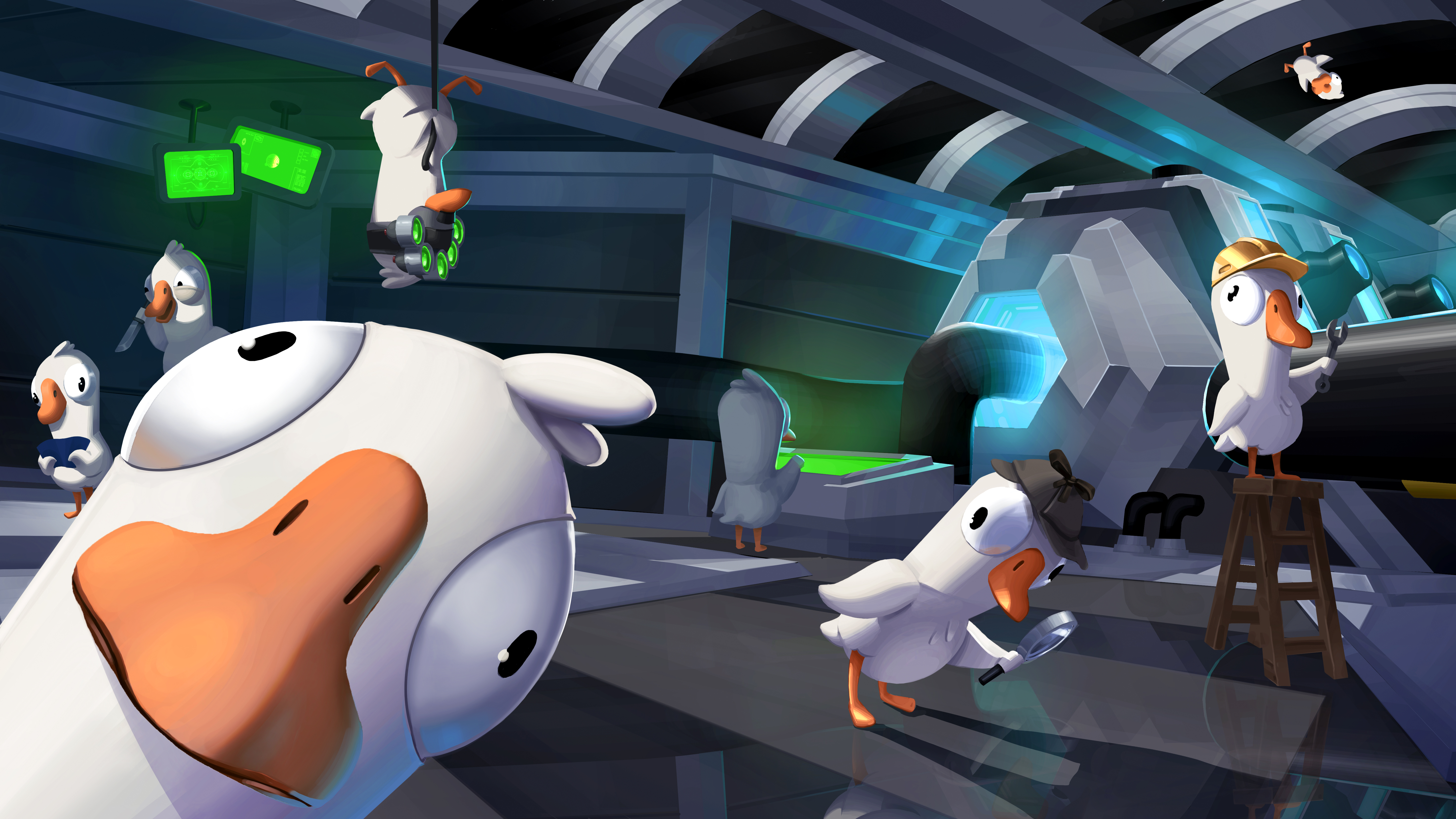 Утка геймс. Goose Duck игра. Гус Гус дак. Steam Goose Goose Duck игра. Гусь Гусь утка игра.