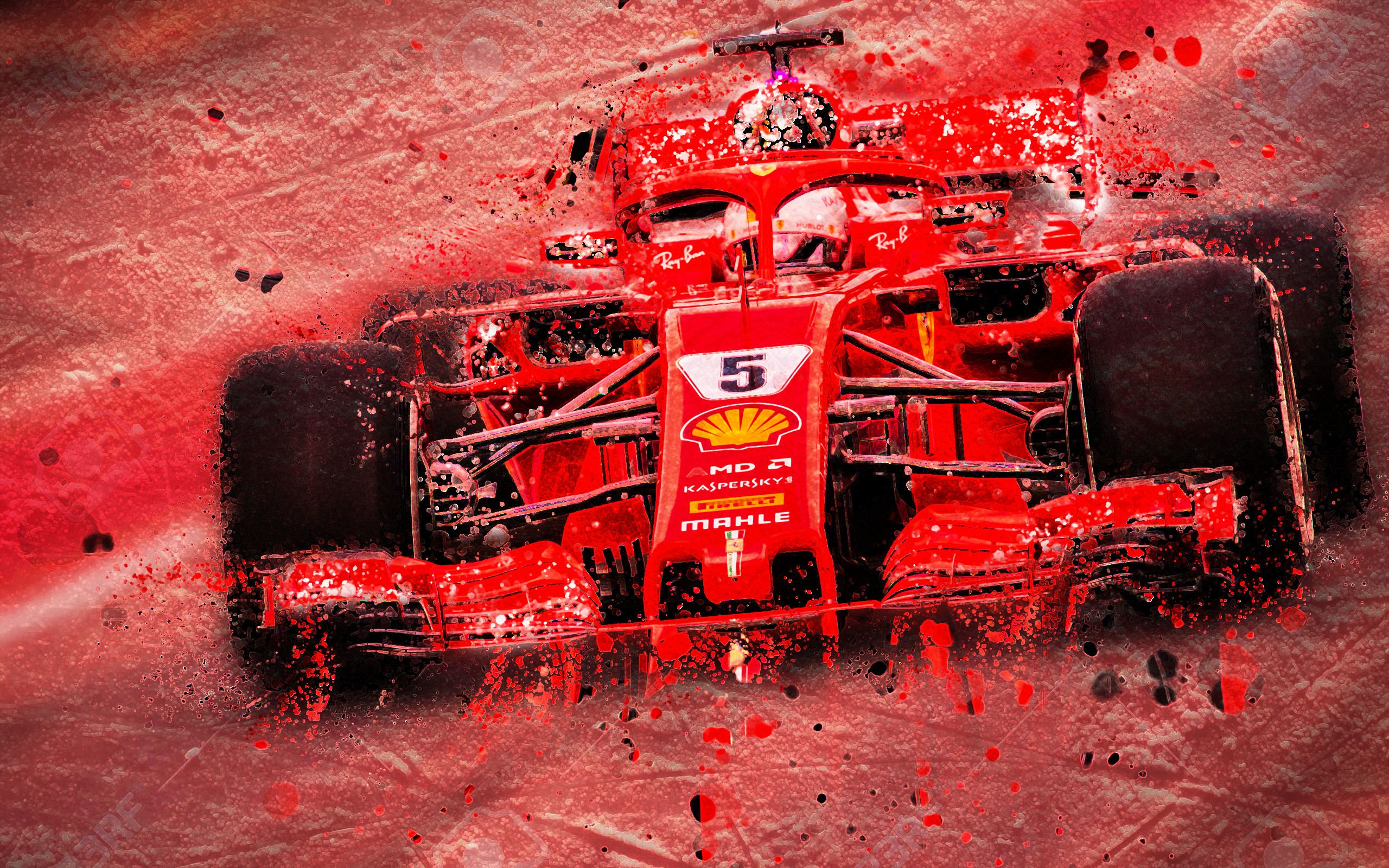 Ferrari F1 HD Wallpaper