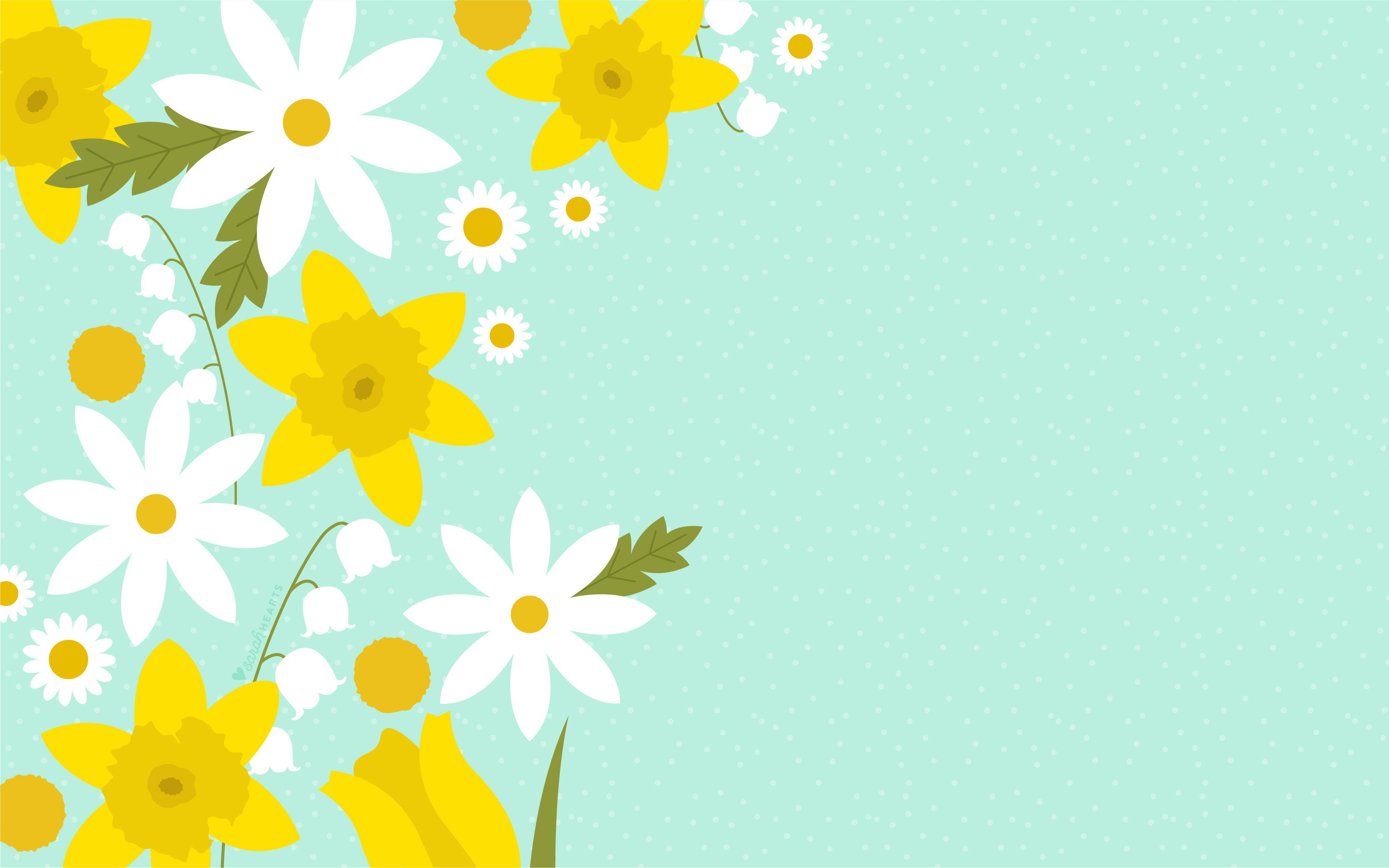 March 2018 Calendar Wallpaper