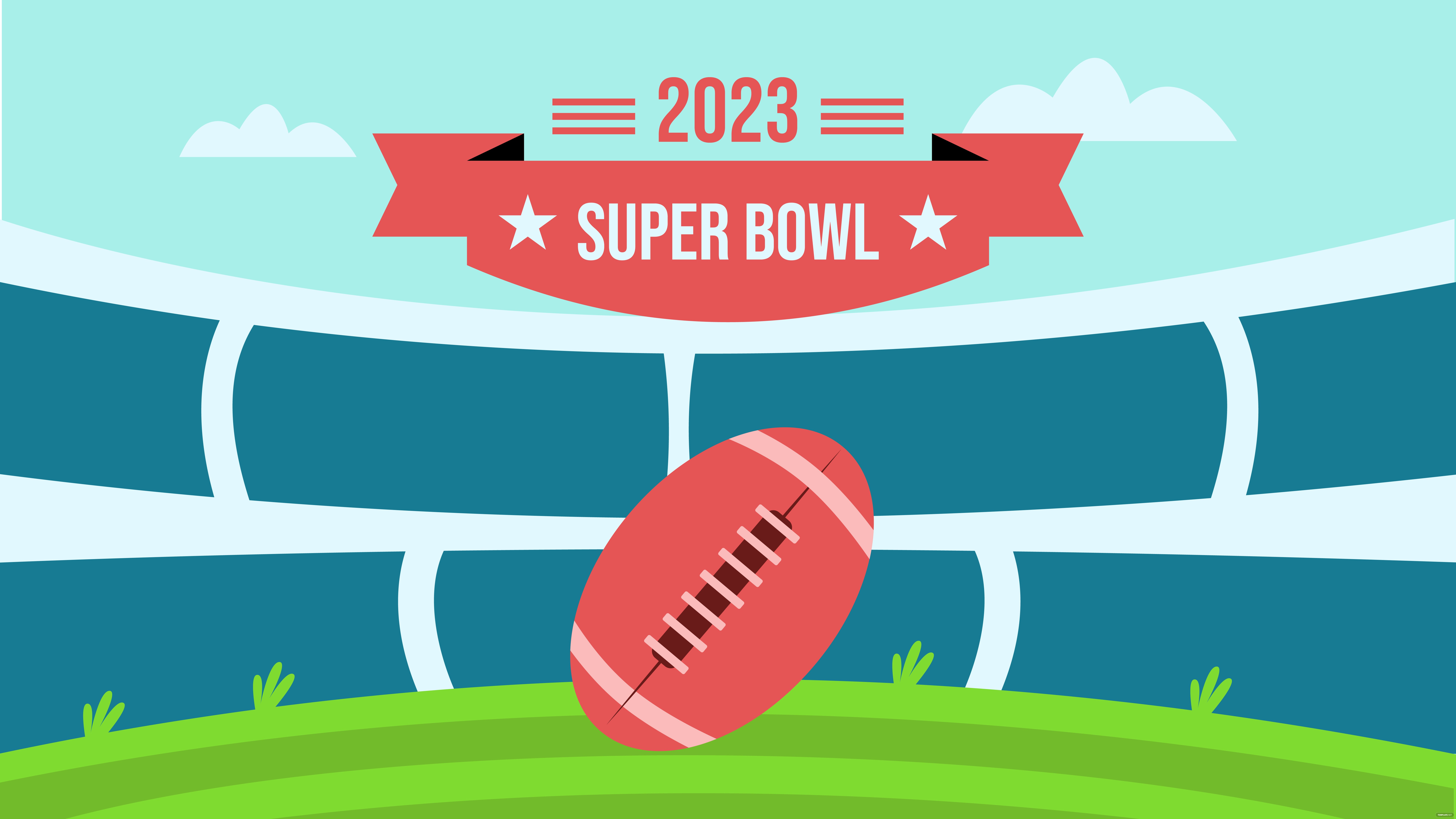 Super Bowl 2023 Photo Background, Illustrator, JPG, PSD, PNG, PDF, SVG
