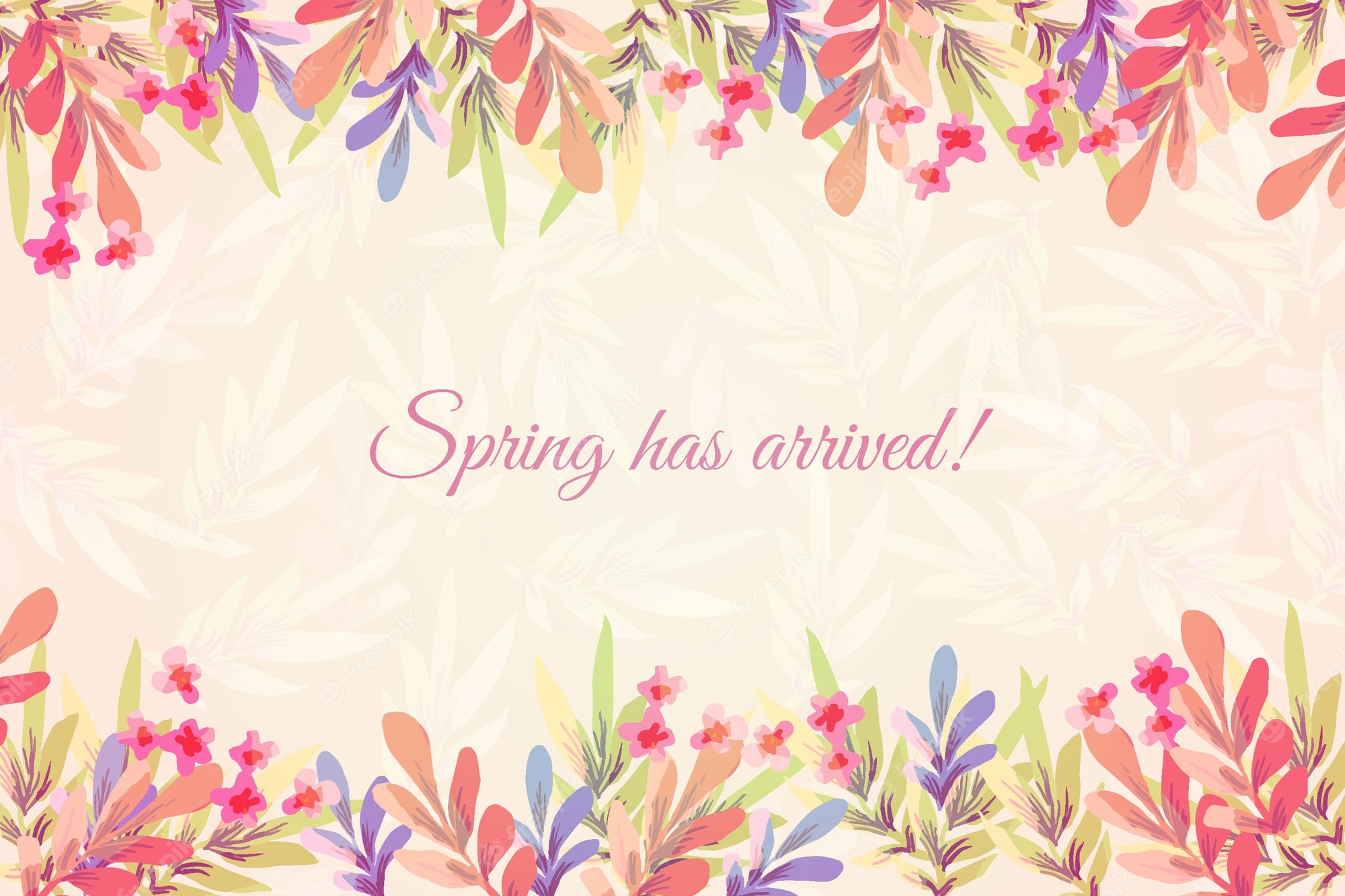 Spring Floral Background Image