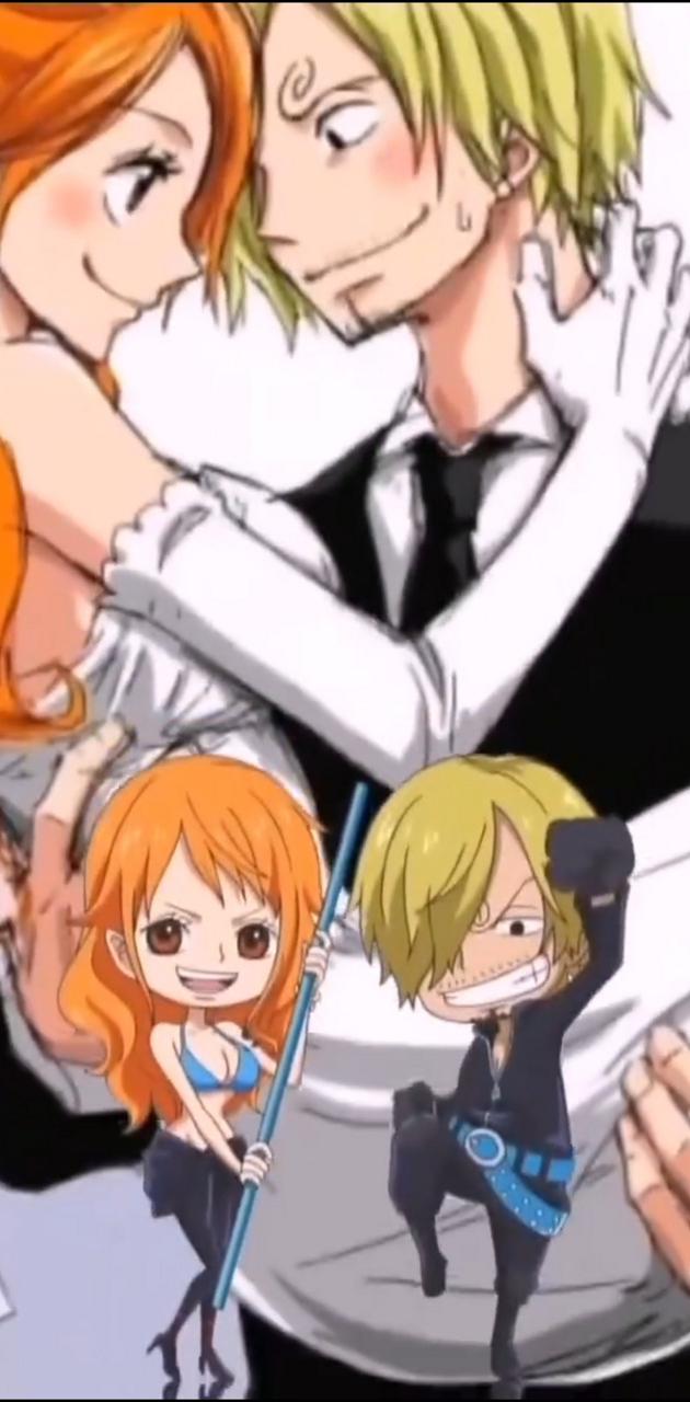 Sanji x Nami wallpaper
