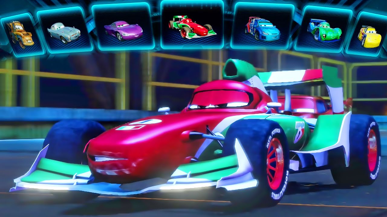 Cars 2: Lightning McQueen VS Francesco Bernoulli