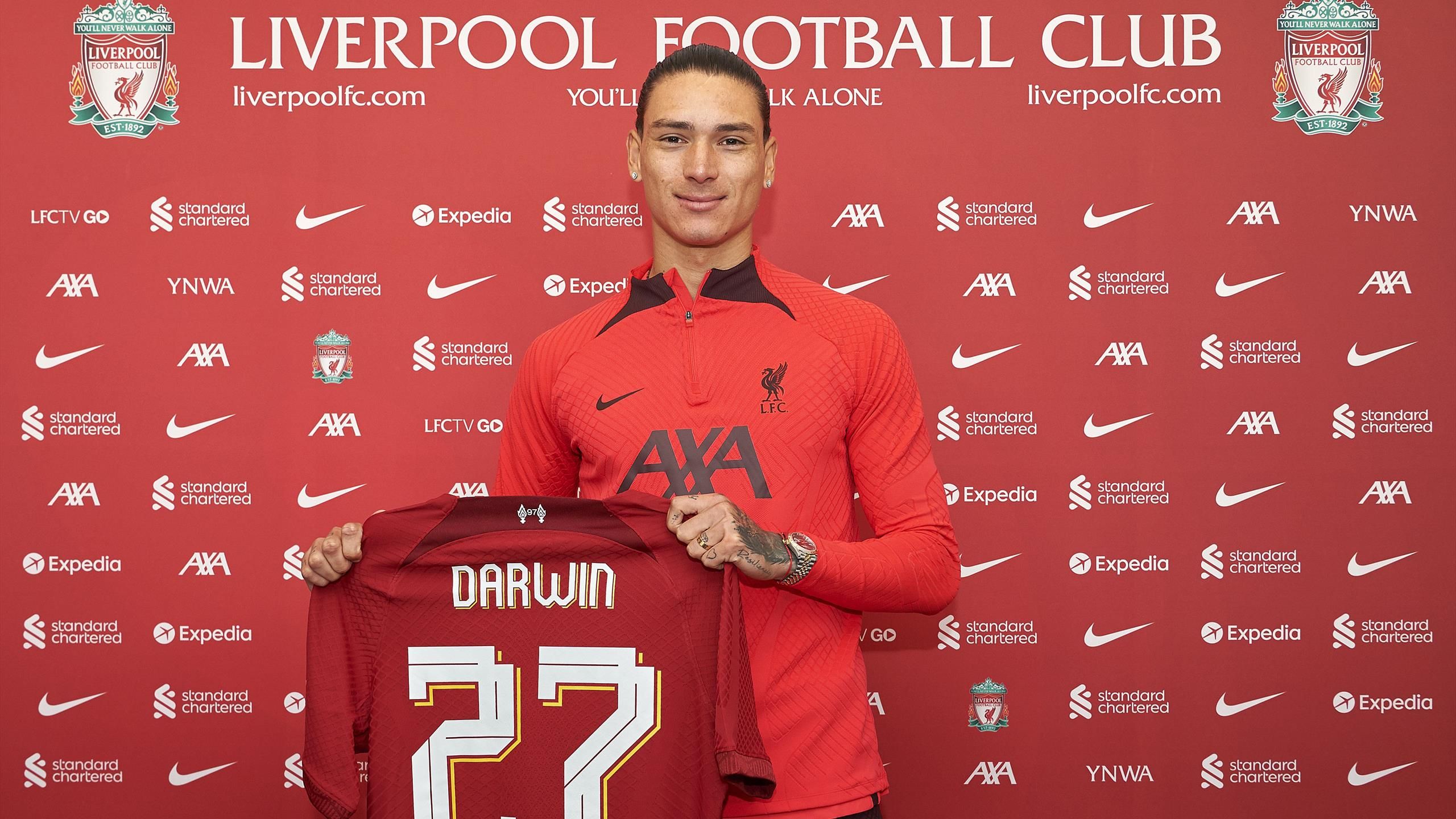 Darwin Nunez: Liverpool Sign Striker From Benfica In A Potential Club Record Deal Worth Up To €100m