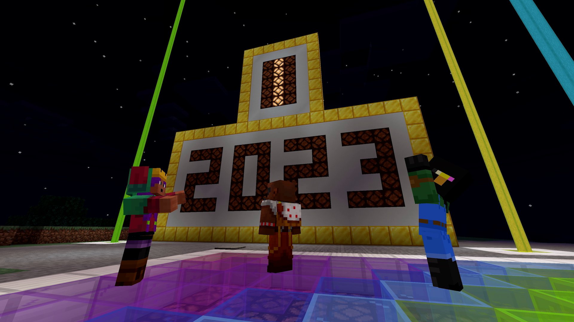 Minecraft in the New Year with Minecraft!
