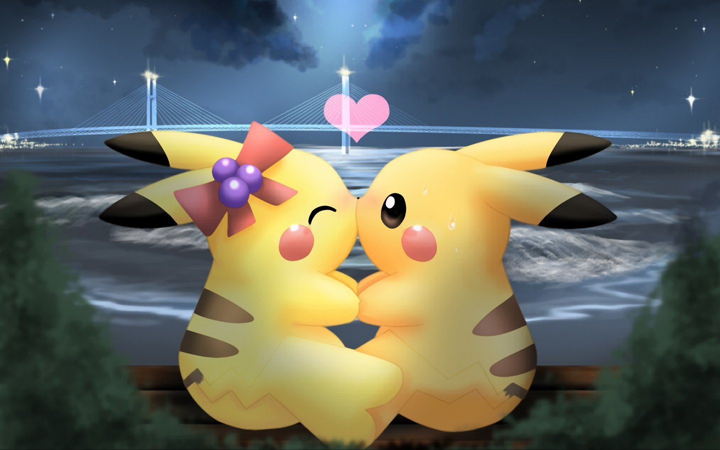 pokemon, Love, Pikachu Wallpaper HD / Desktop and Mobile Background