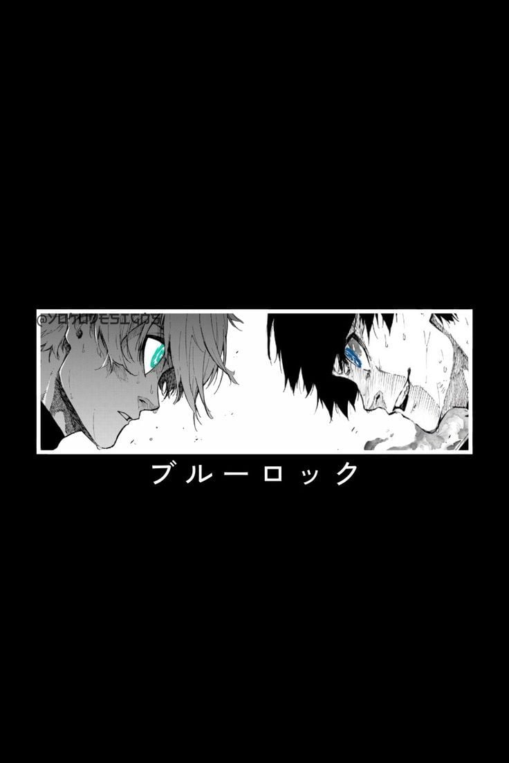 Nagi And Isagi Lock In Japanese. Blue anime, Anime wallpaper, Cool anime wallpaper