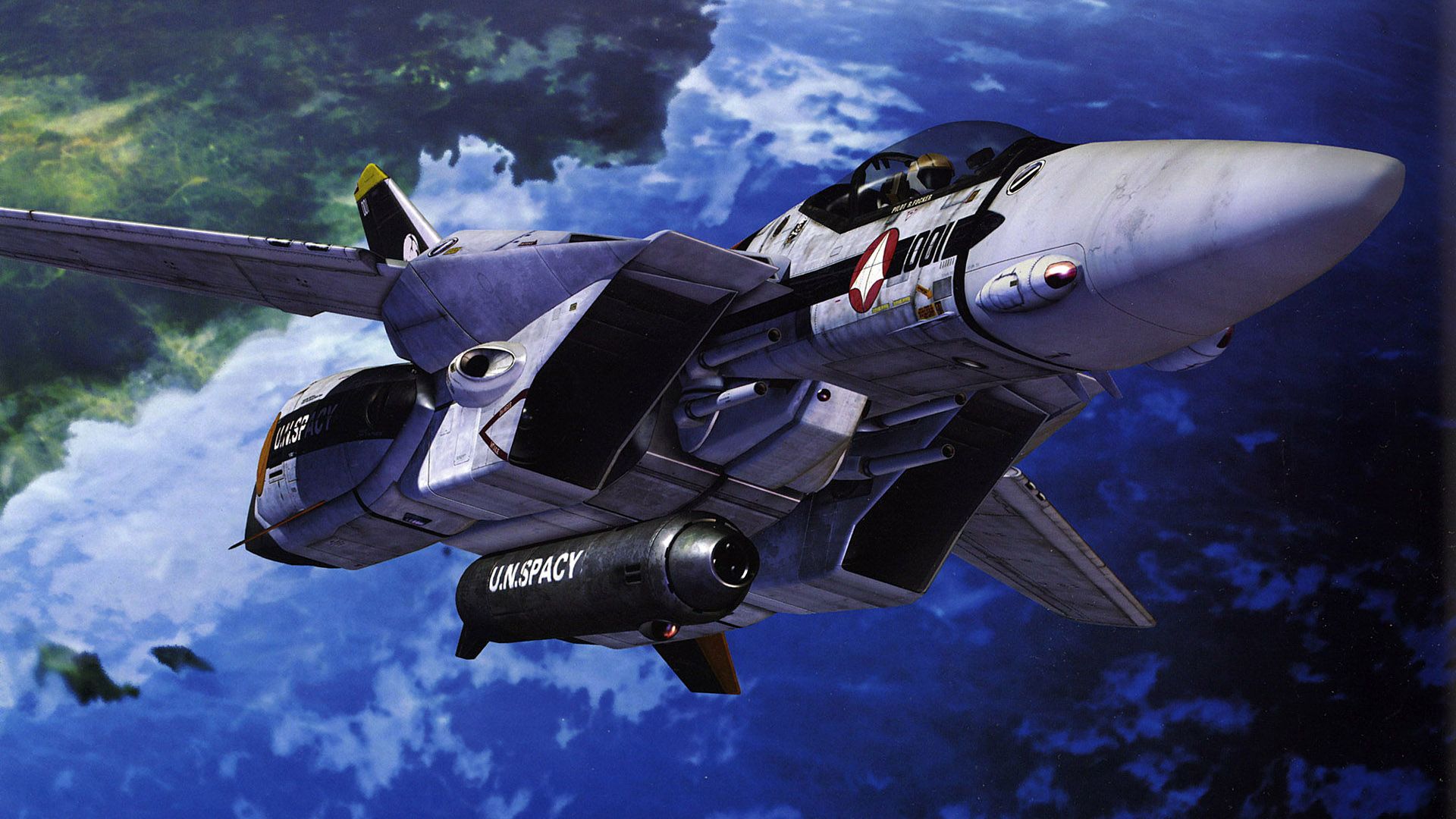 U.N. Spacy Warcraft wallpaper. Fighter, Fighter jets, Robotech