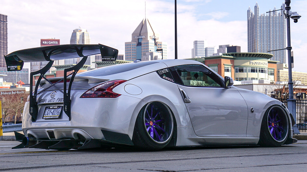 Swan Neck Chassis Mount Kit for Nissan 370Z