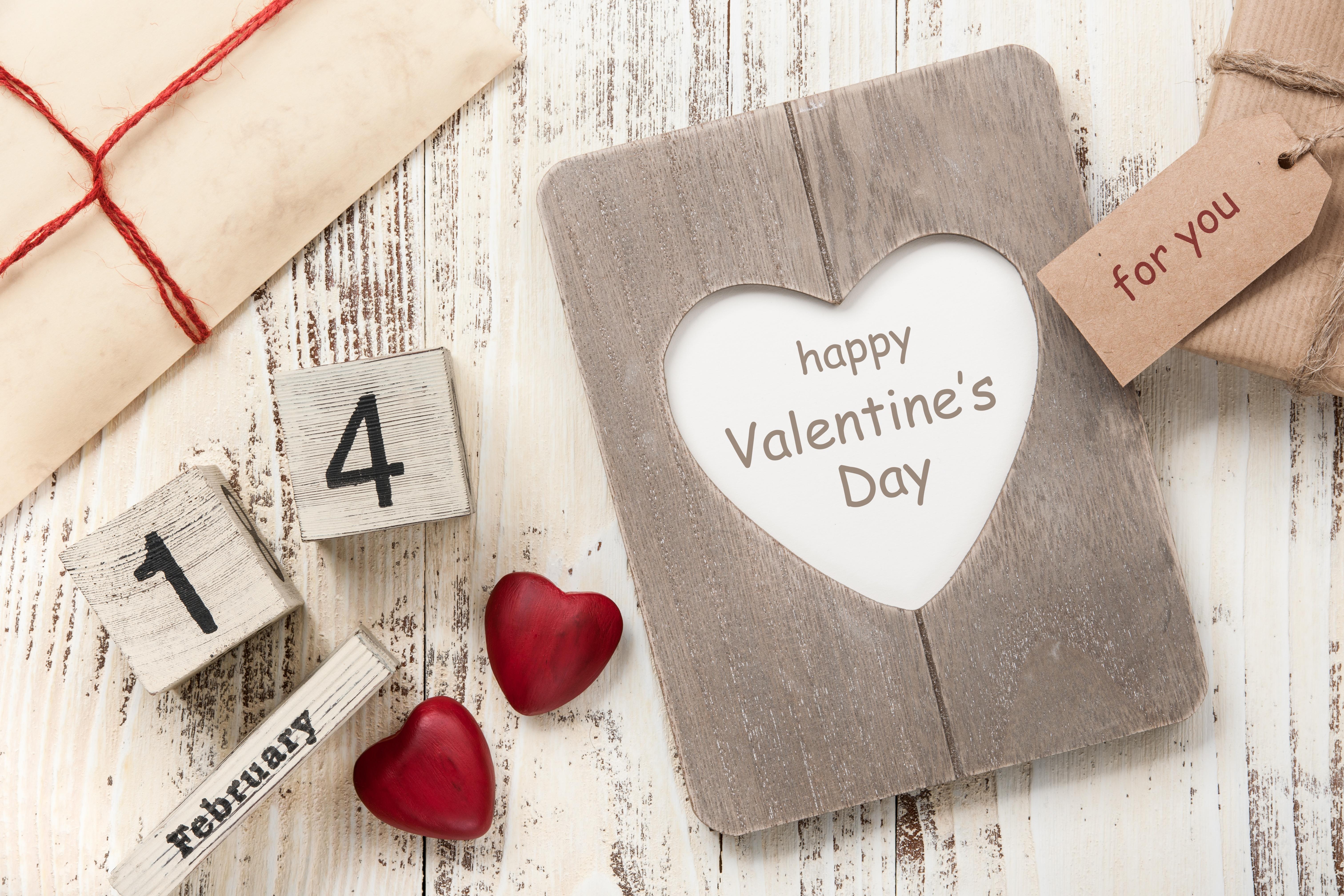 4K Happy Valentine's Day Wallpaper and Background Image