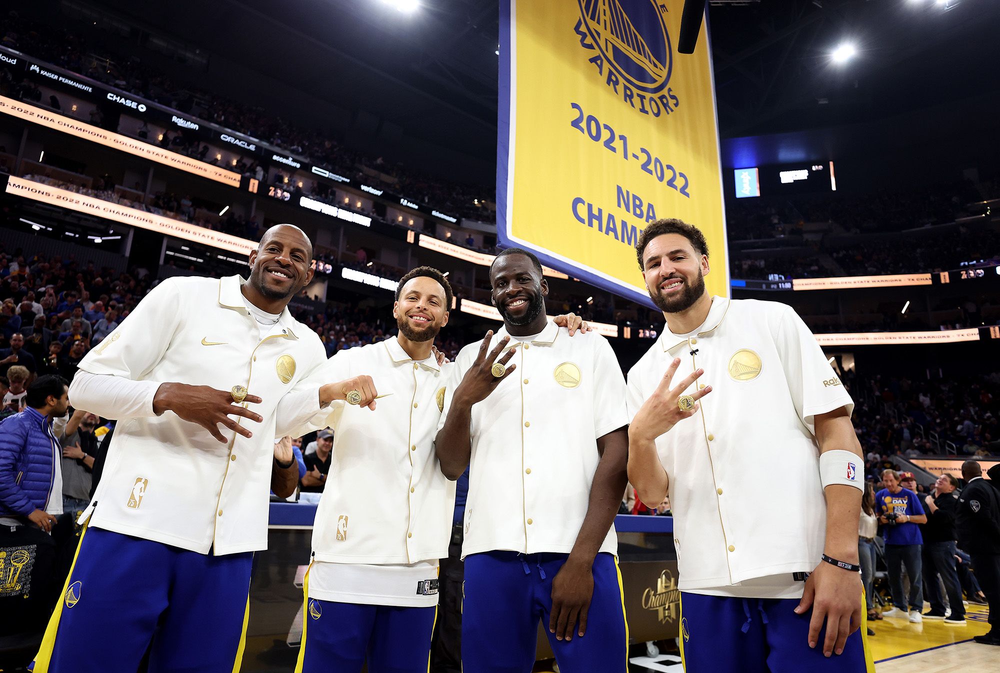 Warriors Vs Lakers: Golden State Hosts Championship Ring Ceremony And Then Beats Los Angeles 123 109