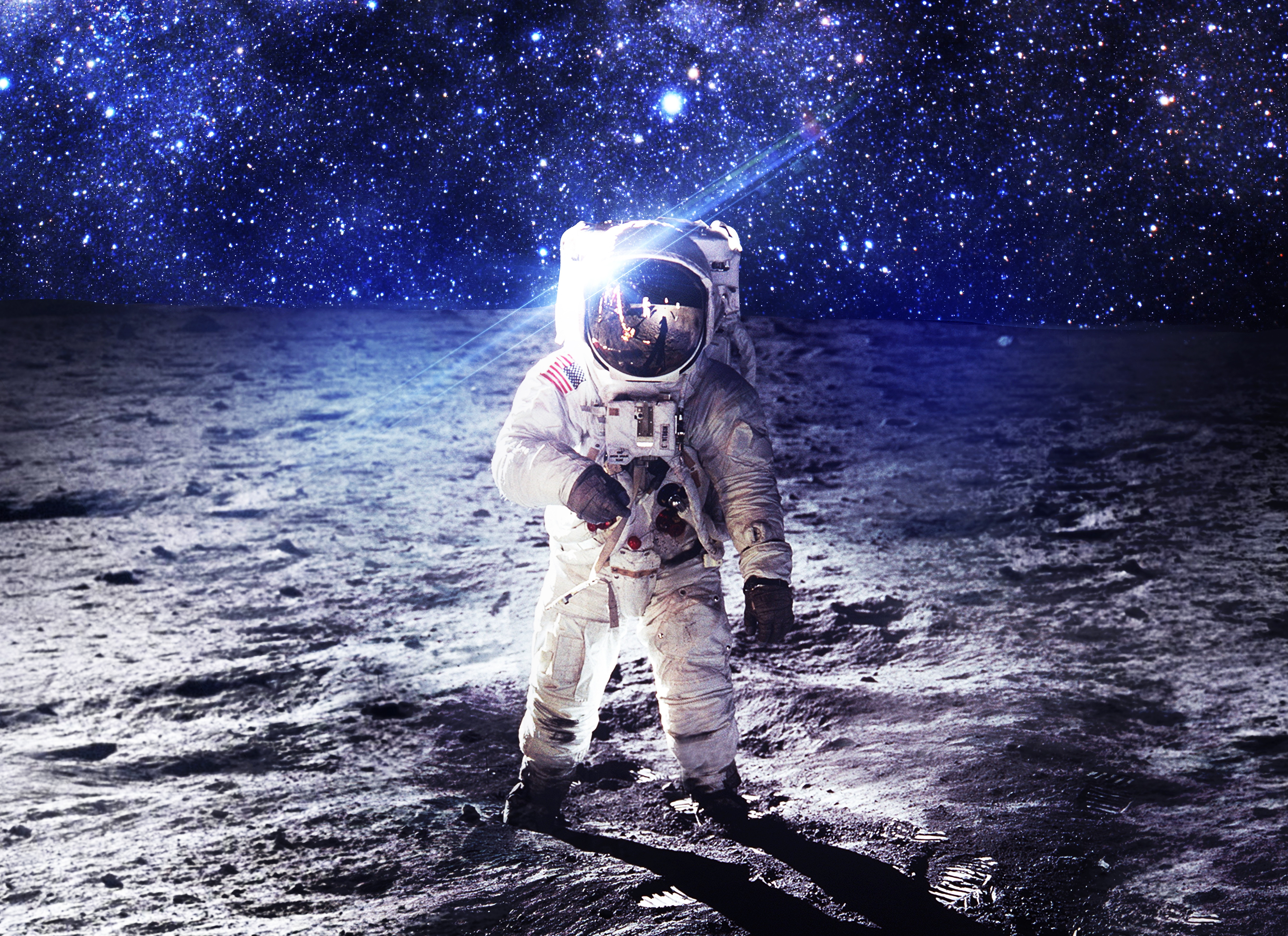 Spacesuit, Moon, Astronaut, 4K, NASA Gallery HD Wallpaper