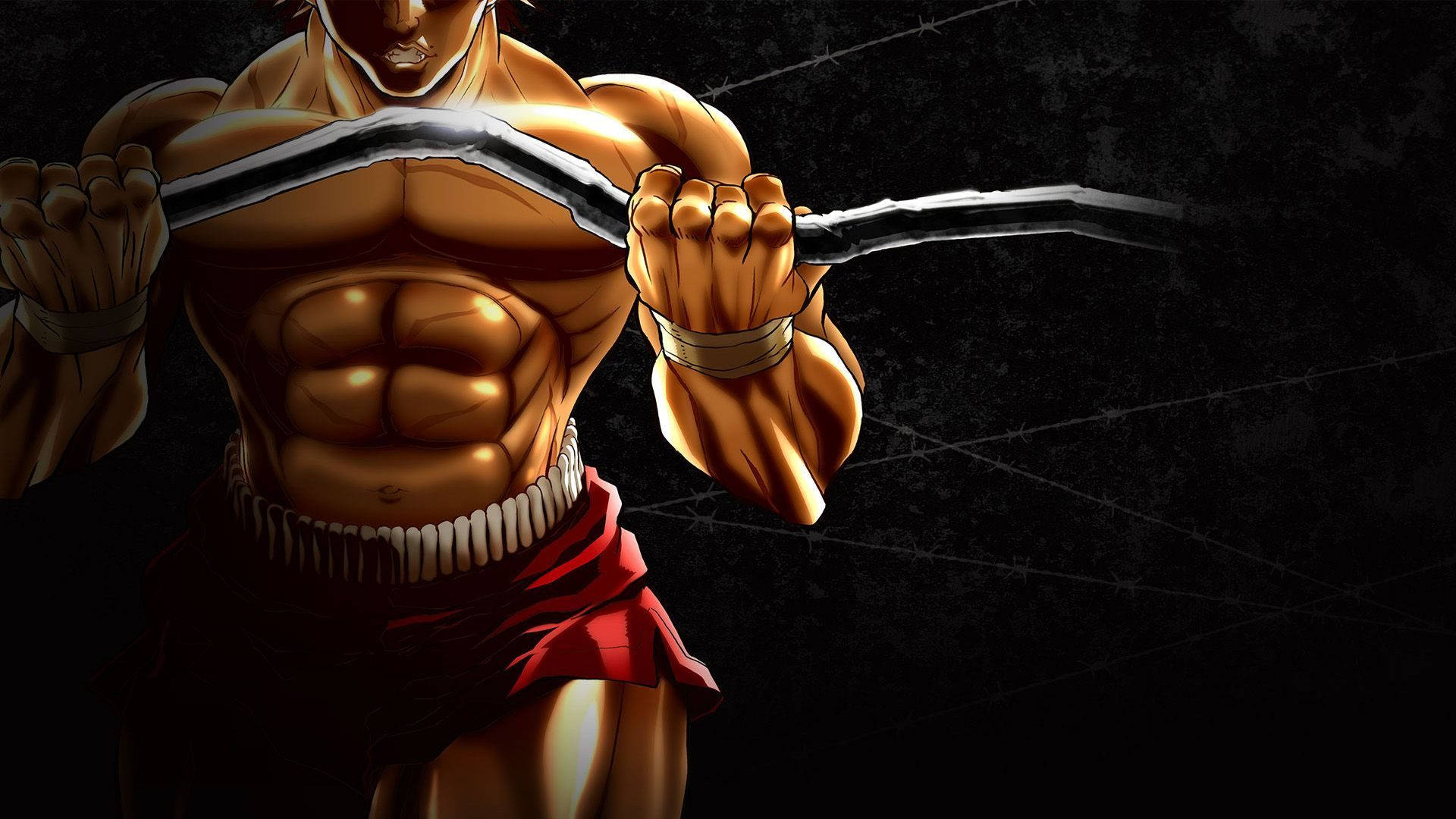 Download Baki HD Muscle Wallpaper