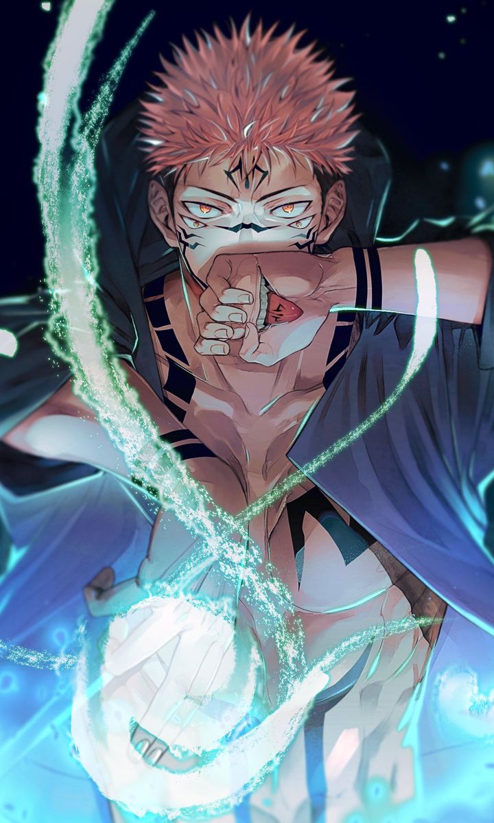 Ryomen Sukuna. Fond d'ecran dessin, Dessiner corps manga, Illustrations animées