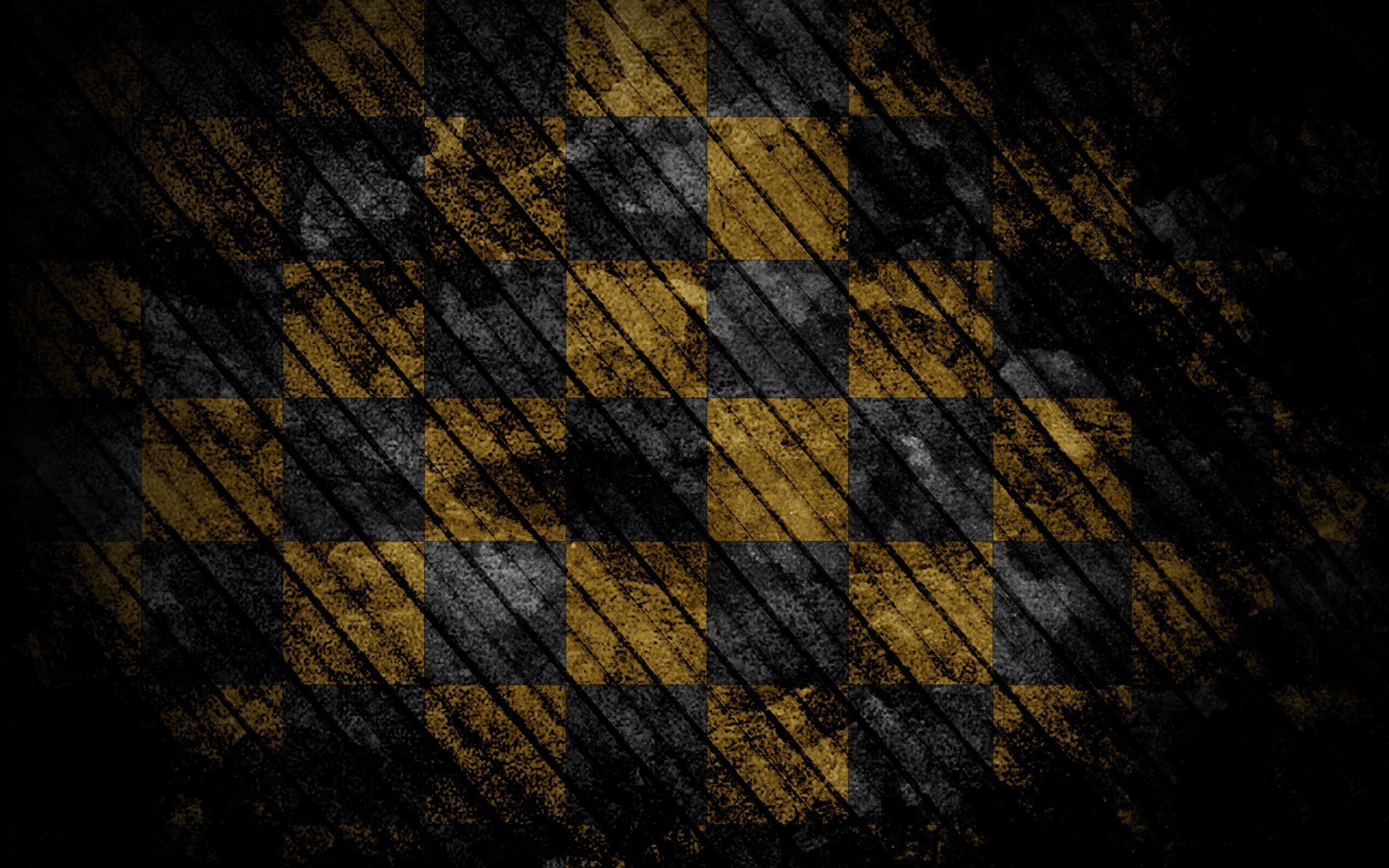 abstract, Yellow, Grunge, Squares Wallpaper HD / Desktop and Mobile Background