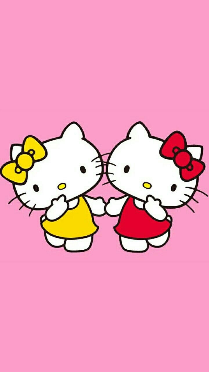 Wallpaper hello kitty. Hello kitty coloring, Hello kitty background, Hello kitty picture