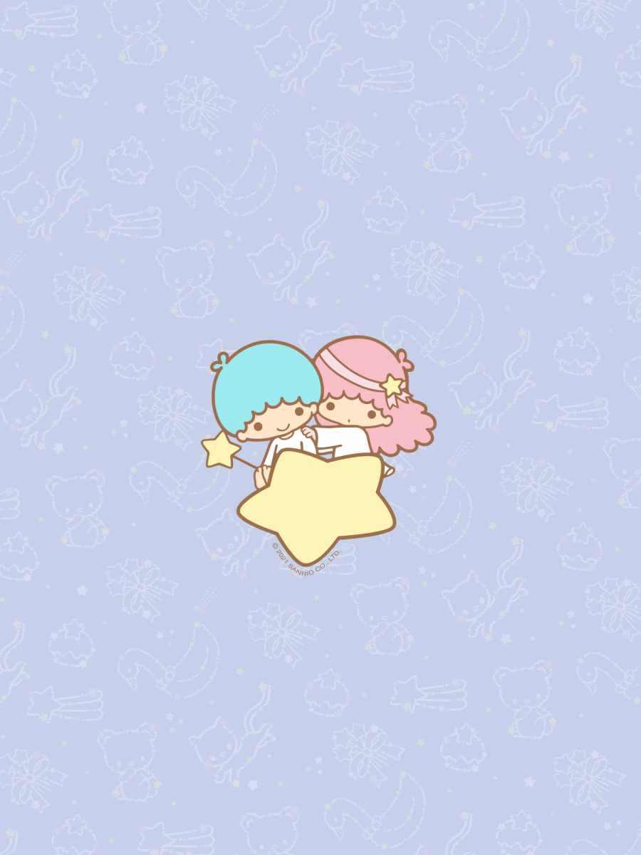 Little Twin Stars Phone Wallpaper Including Pastel & Christmas Designs