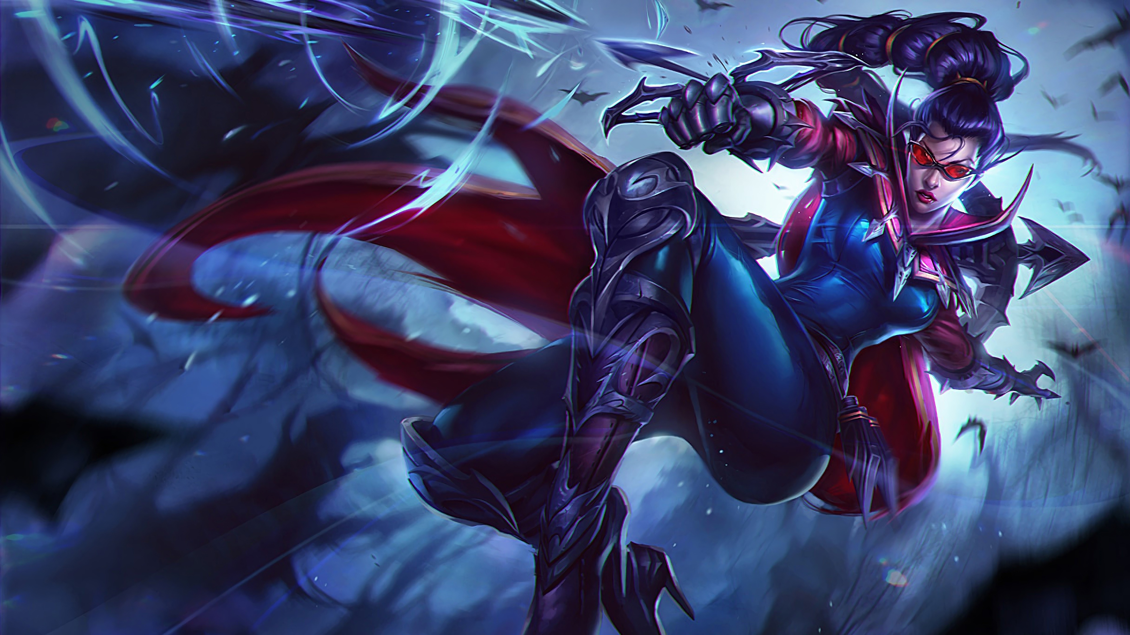 Vayne, LoL, Splash Art, 4K Gallery HD Wallpaper
