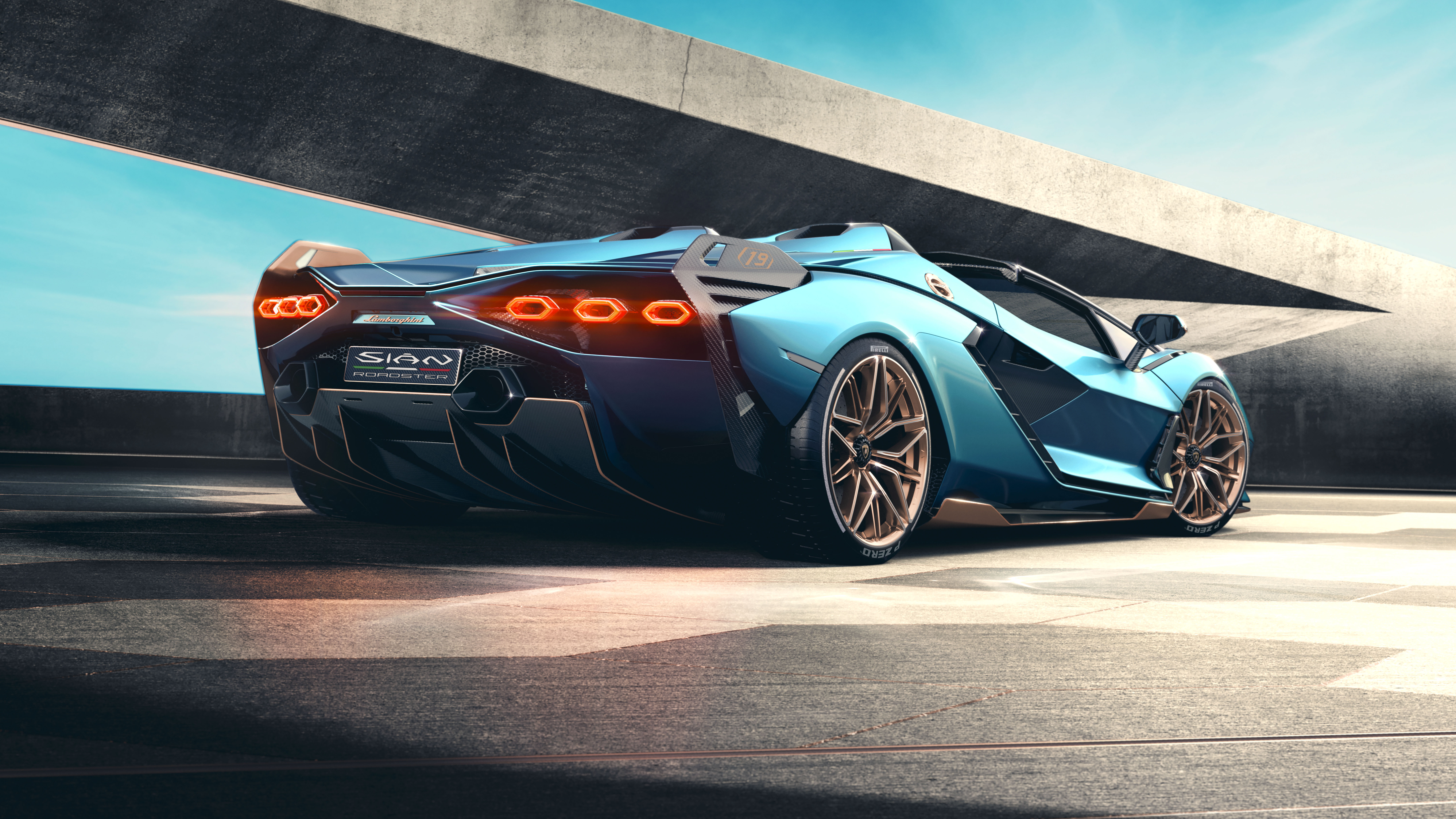Lamborghini Sián Roadster Wallpaper 4K, Supercars, 2020, 5K, 8K, Cars