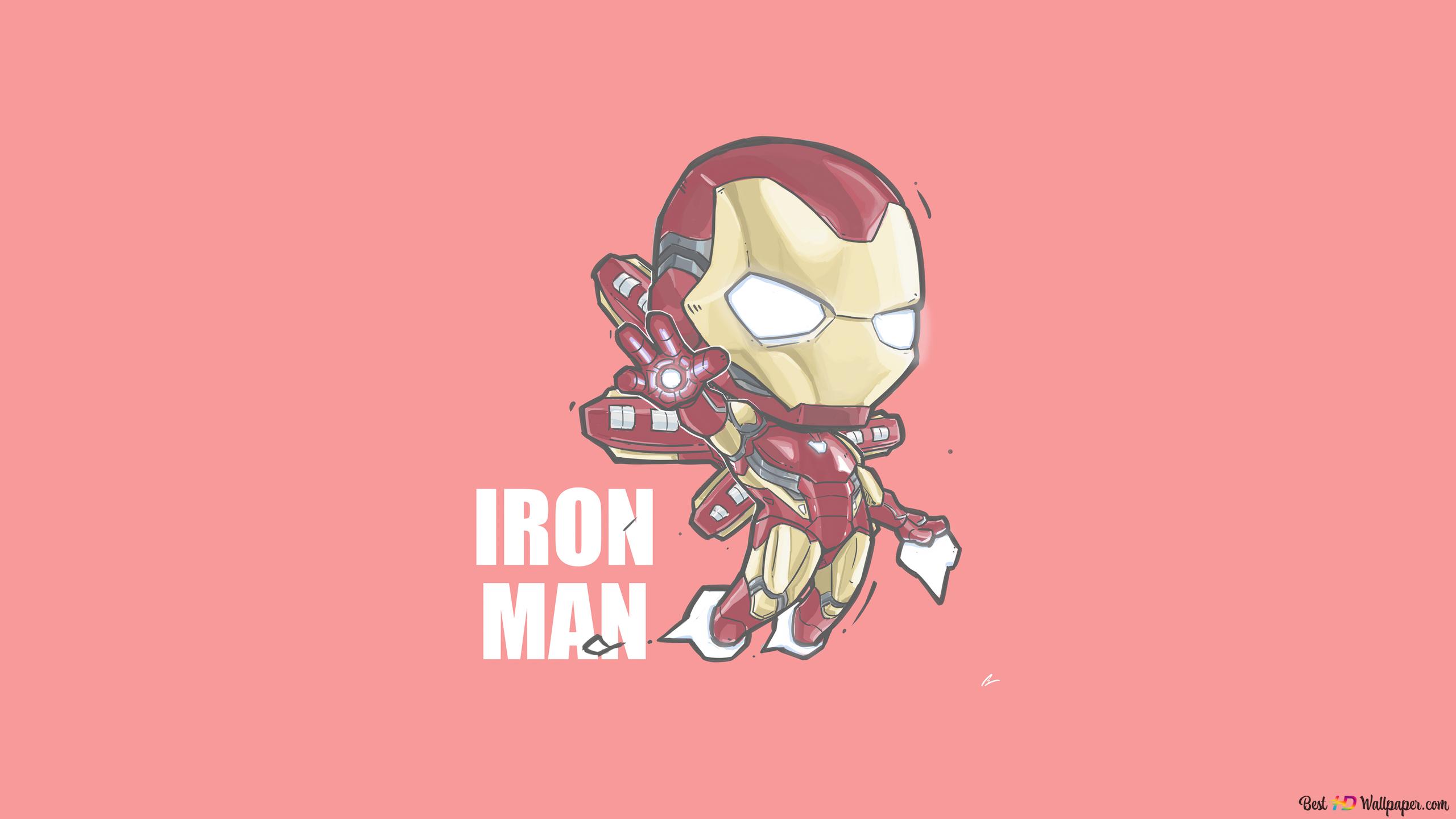 Iron Man: Mini Iron Man Poster 4K wallpaper download