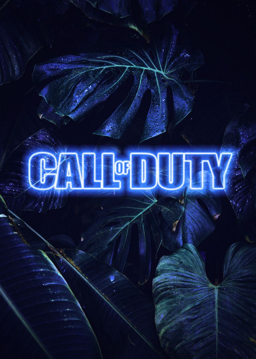 call of duty neon logo