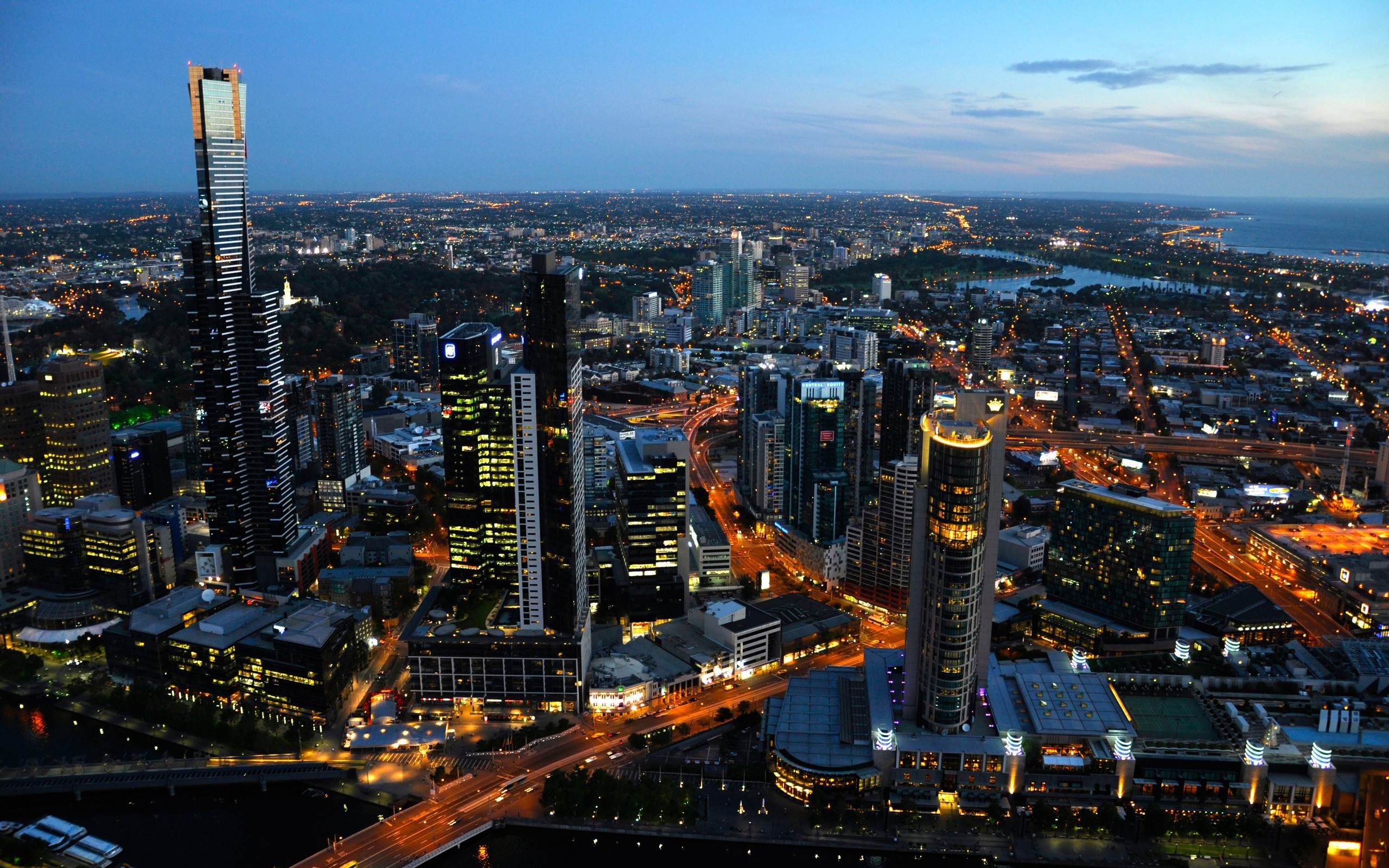 Melbourne, Victoria, Australia. Melbourne skyline, Skyline, City skyline