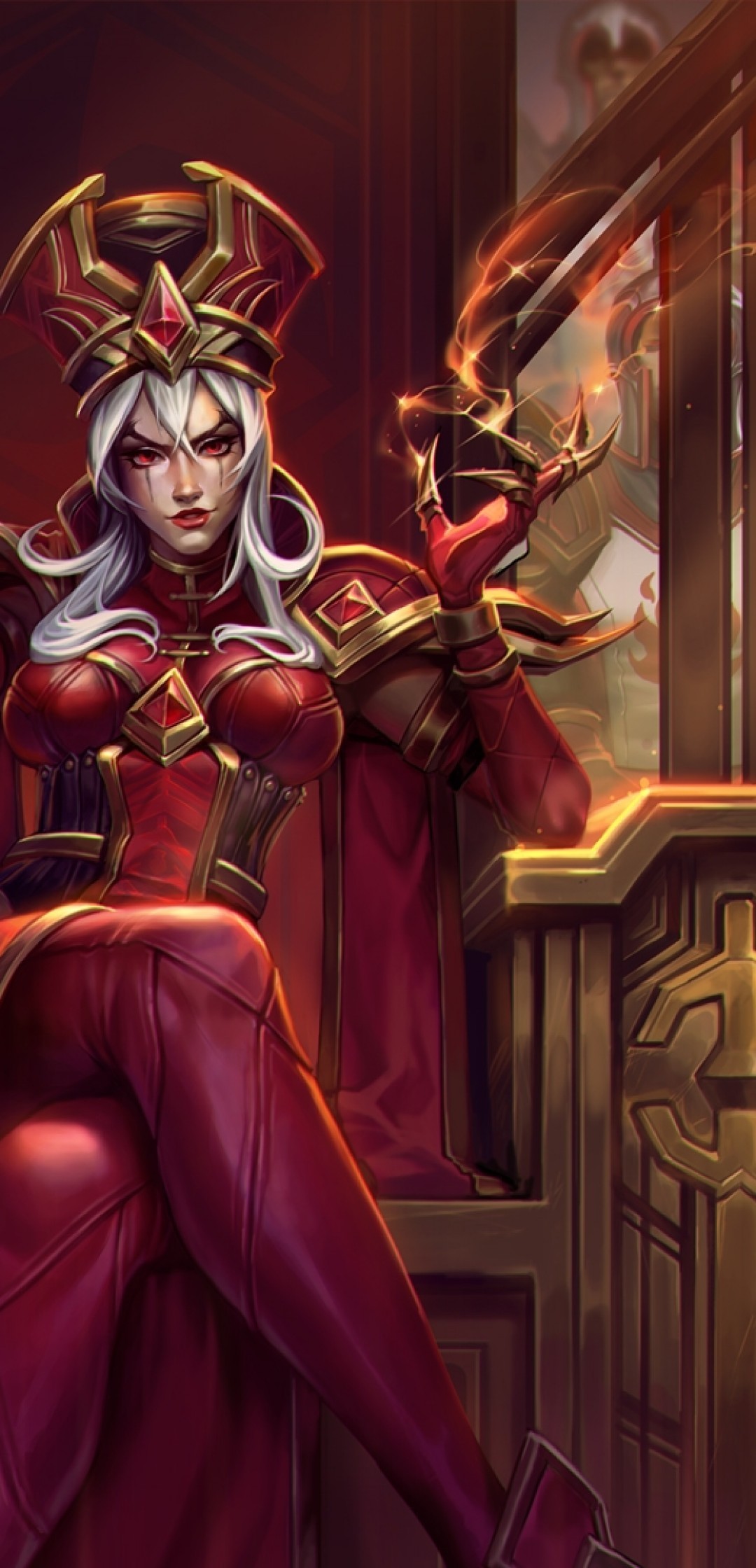 World Of Warcraft, Sally Whitemane, Throne, Knights, Of The Storm Whitemane