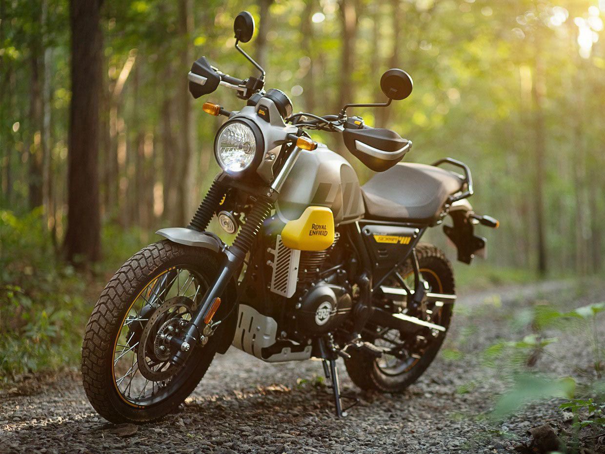 The Royal Enfield Scram 411 Is Here at Last