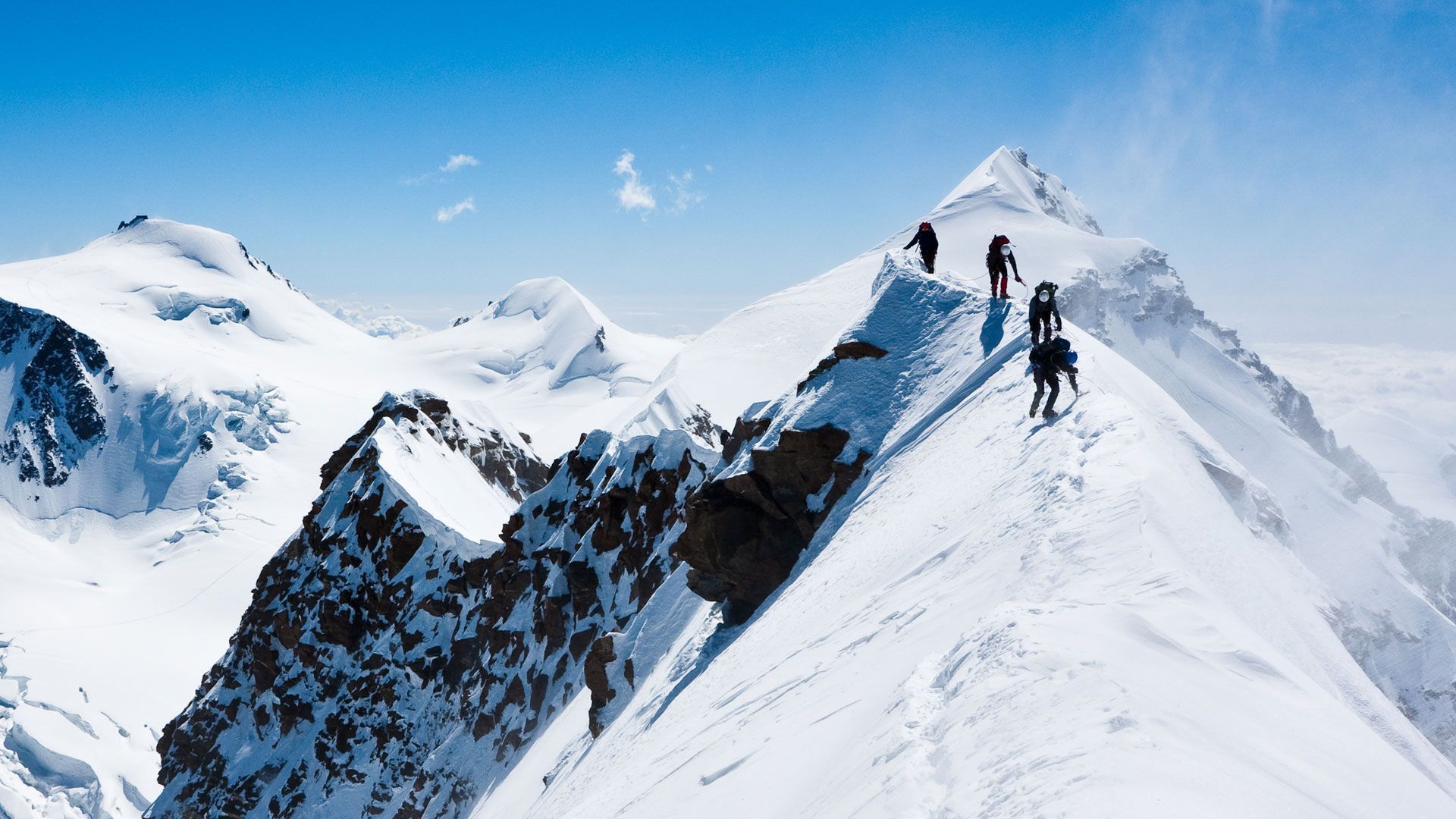 Mountaineering Wallpaper