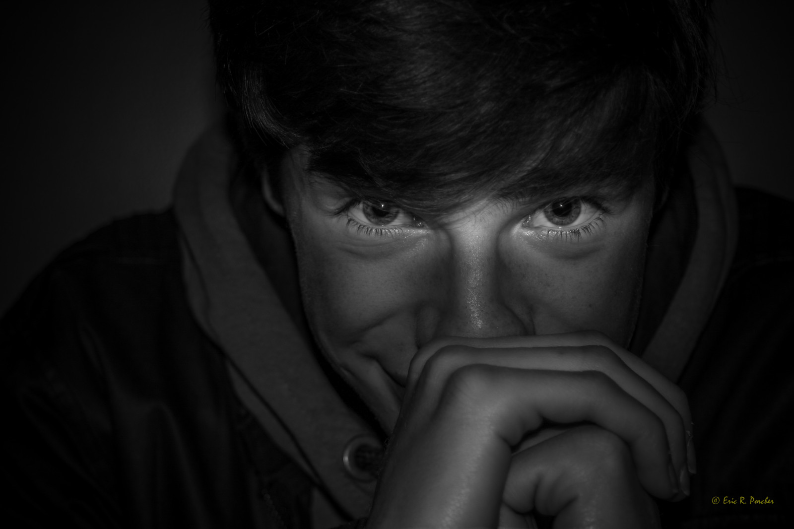 Wallpaper, face, mask, Think, blue, grey, Canon, hair, mouth, Sunny, emotion, Anonymous, shy, warm, teen, head, hidden, 2012, deep, boy, smooth, cool, smile, blackwhite, eye, hand, look, finger, charming, darkness, Sense